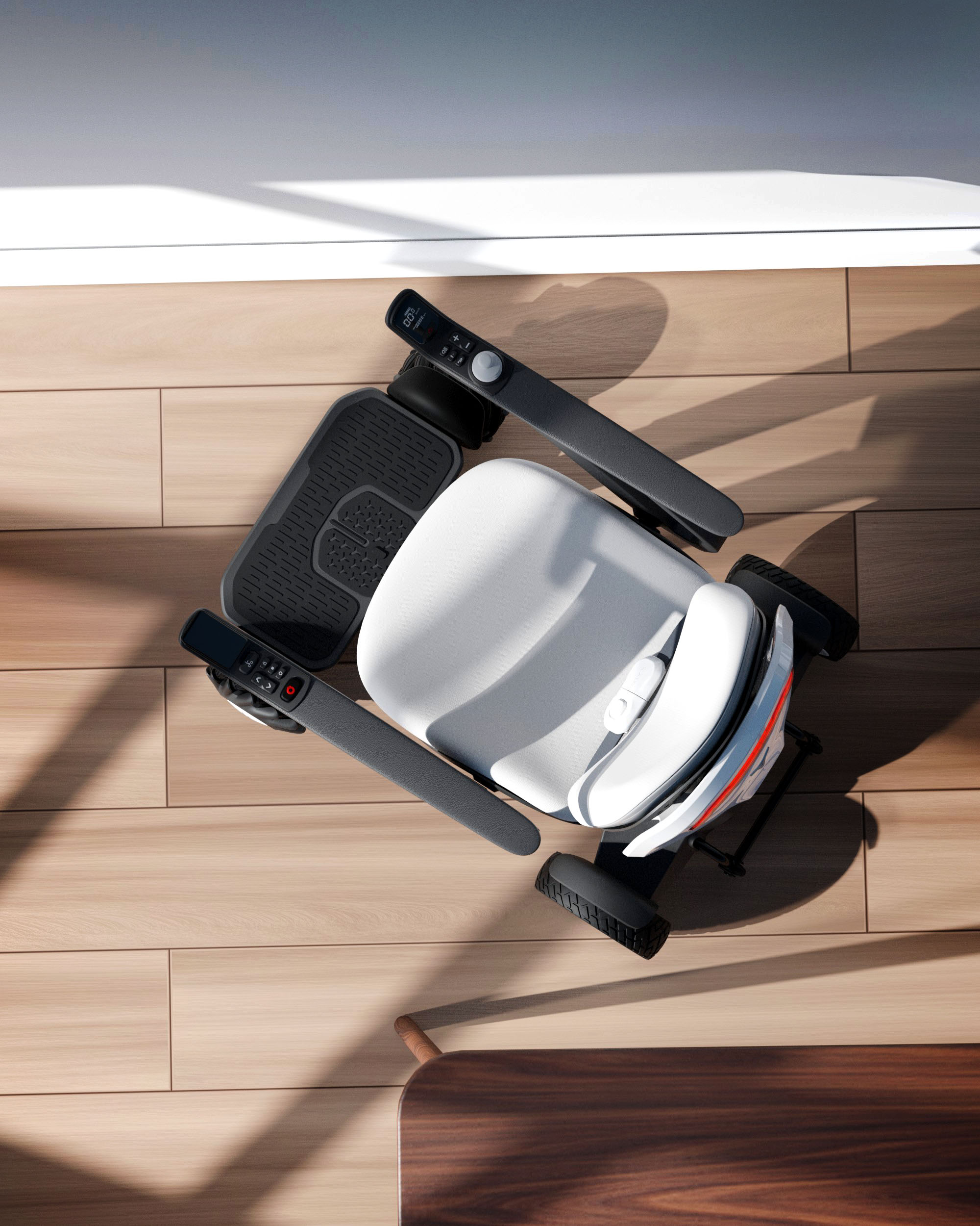 Electric wheelchair，Intelligent travel，Electric vehicle，old age，Elderly products，Creative design，innovate，