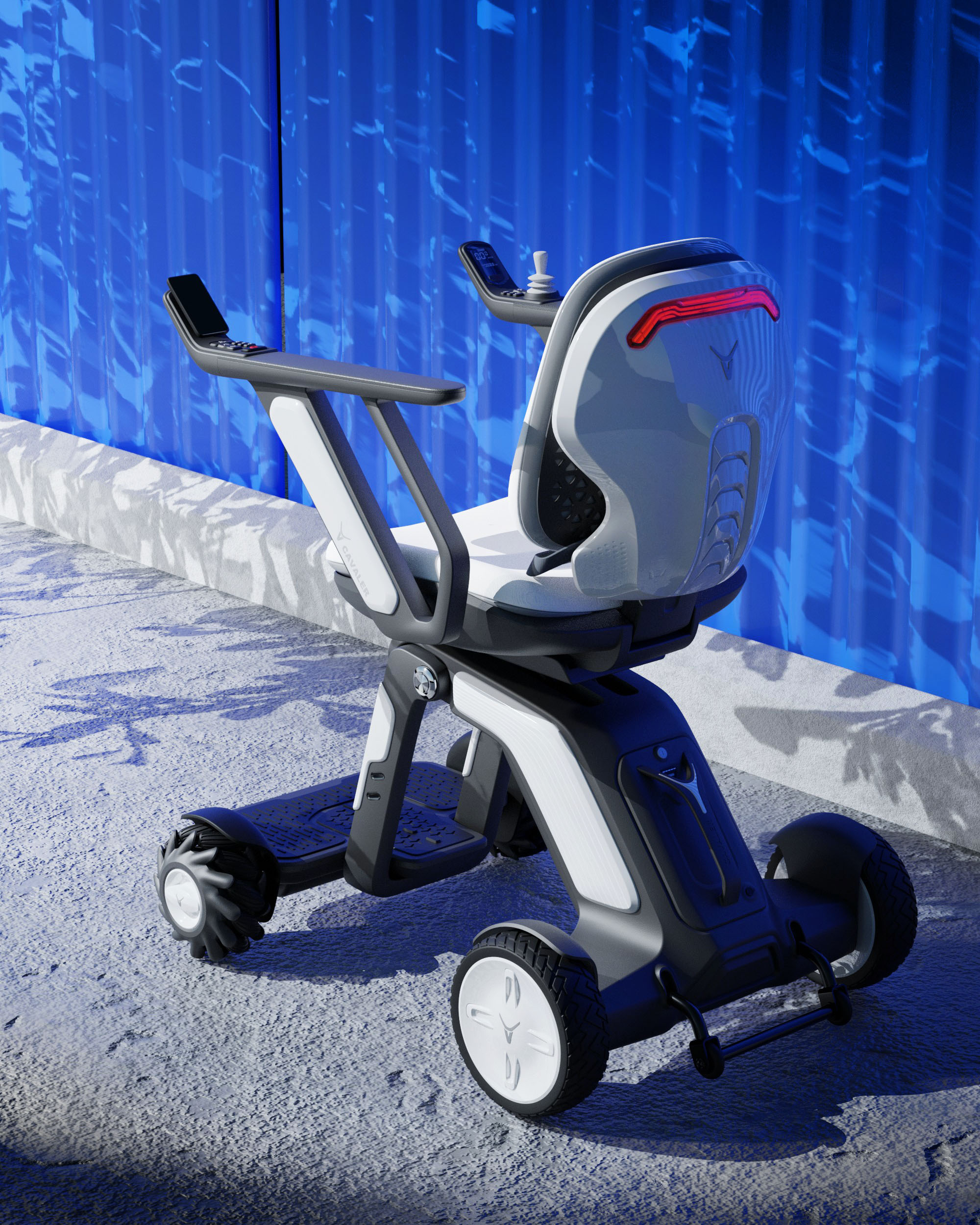 Electric wheelchair，Intelligent travel，Electric vehicle，old age，Elderly products，Creative design，innovate，