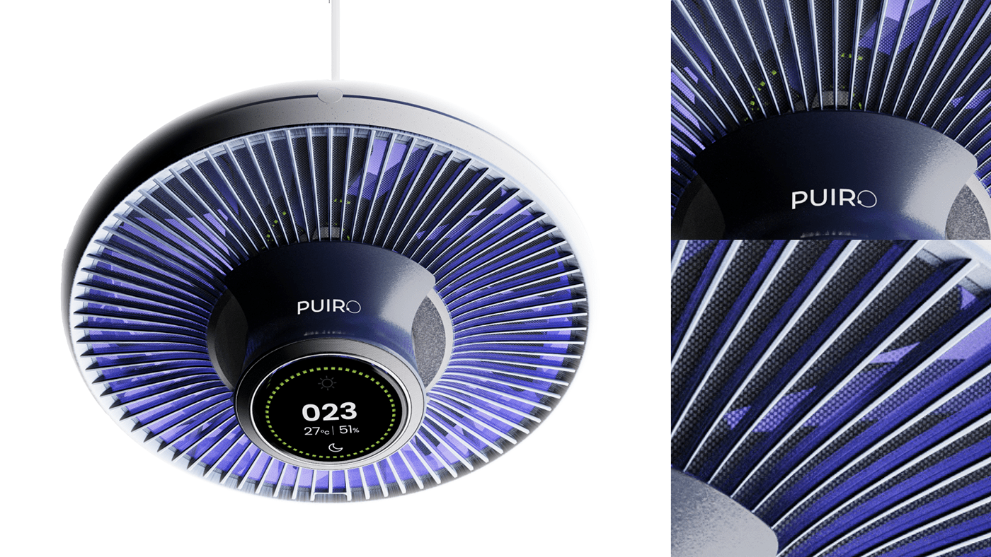 Puiro，air sterilizer，air cleaner，Household Electric Appliances，