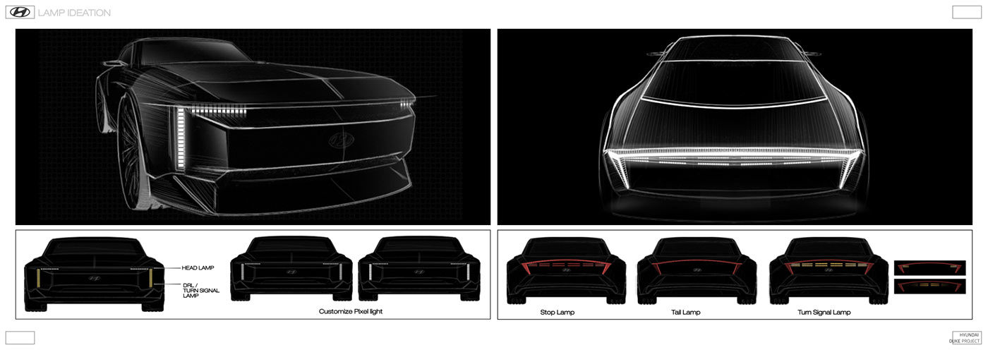 modern，automobile，conceptual design，hyundai，