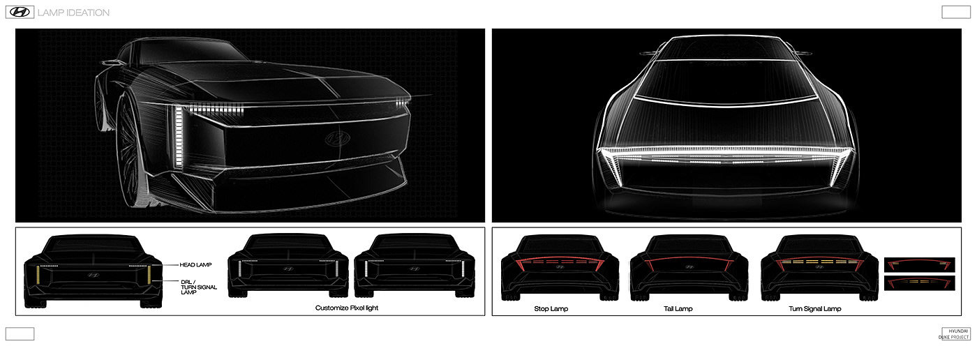 modern，automobile，conceptual design，hyundai，