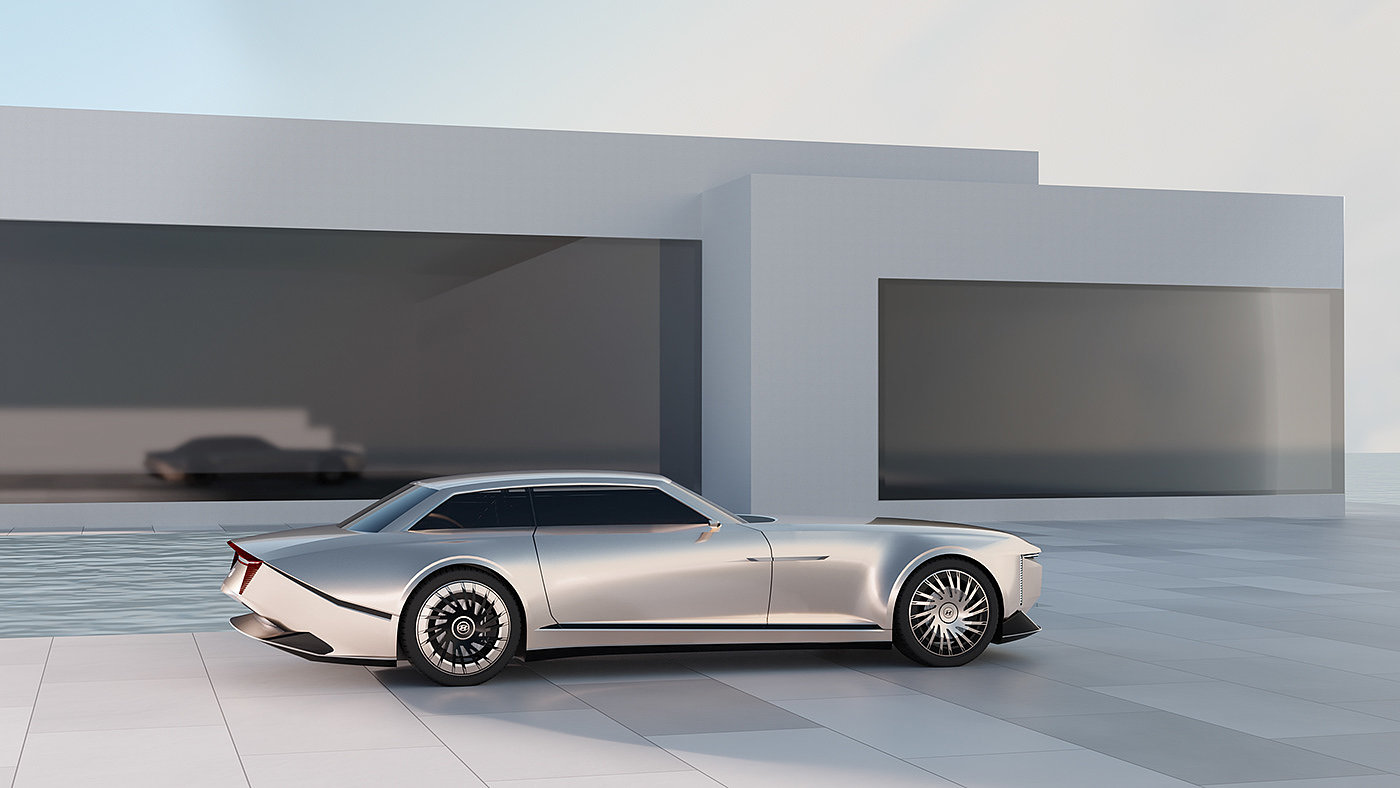 modern，automobile，conceptual design，hyundai，