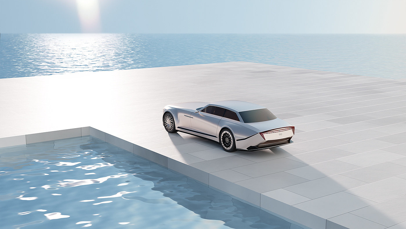 modern，automobile，conceptual design，hyundai，
