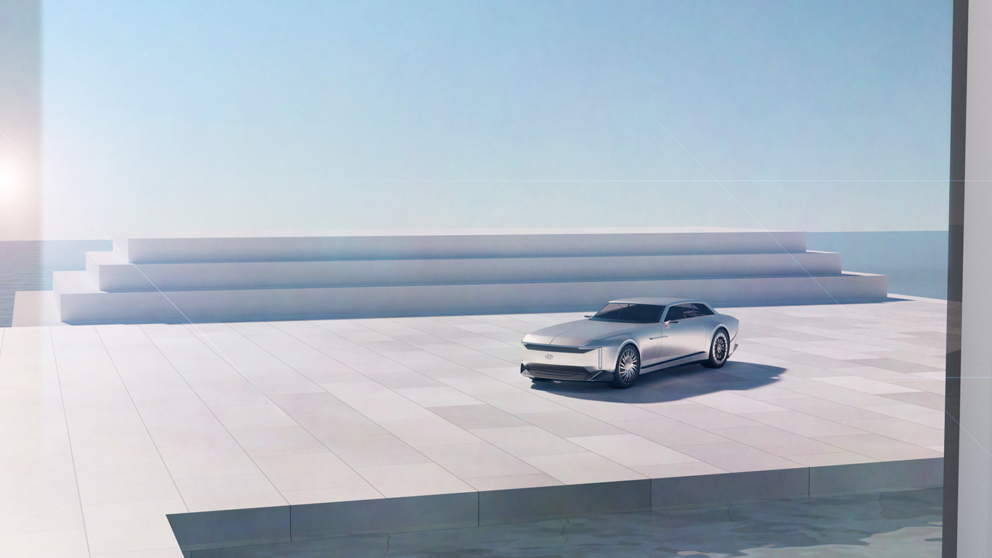 modern，automobile，conceptual design，hyundai，