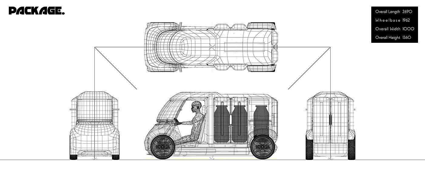 GASGO，汽车运输车辆，交通工具，工具车，