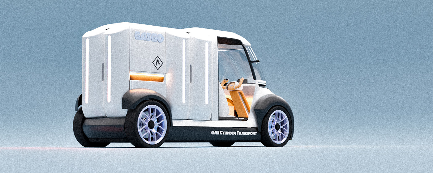 GASGO，Motor transport vehicles，vehicle，Tool car，