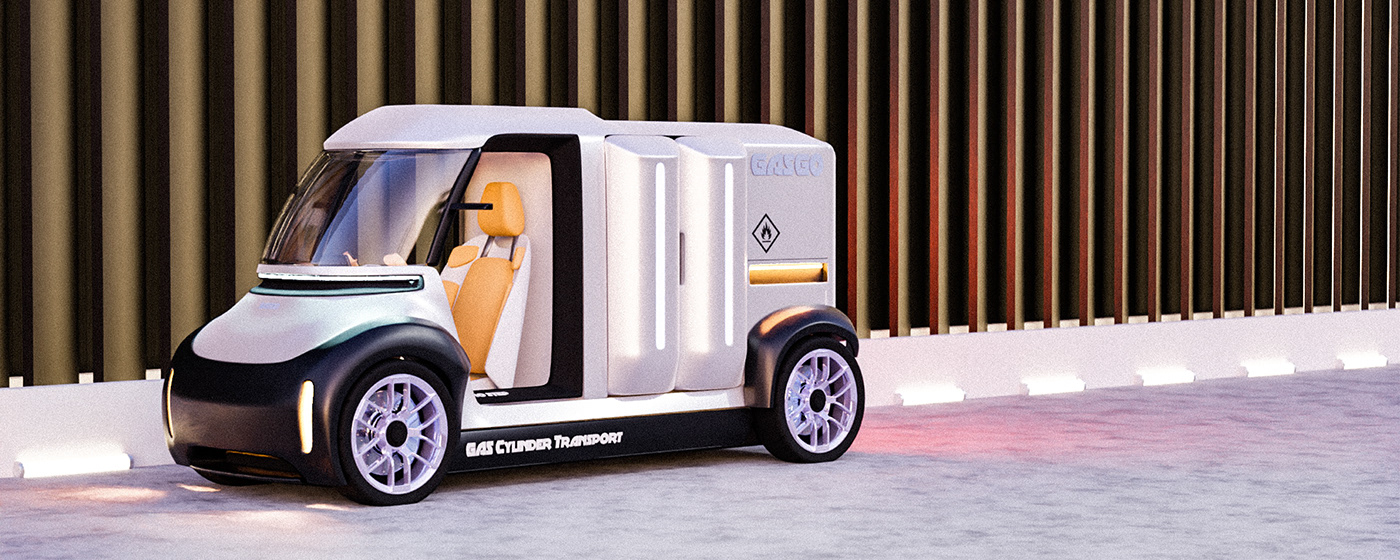 GASGO，Motor transport vehicles，vehicle，Tool car，