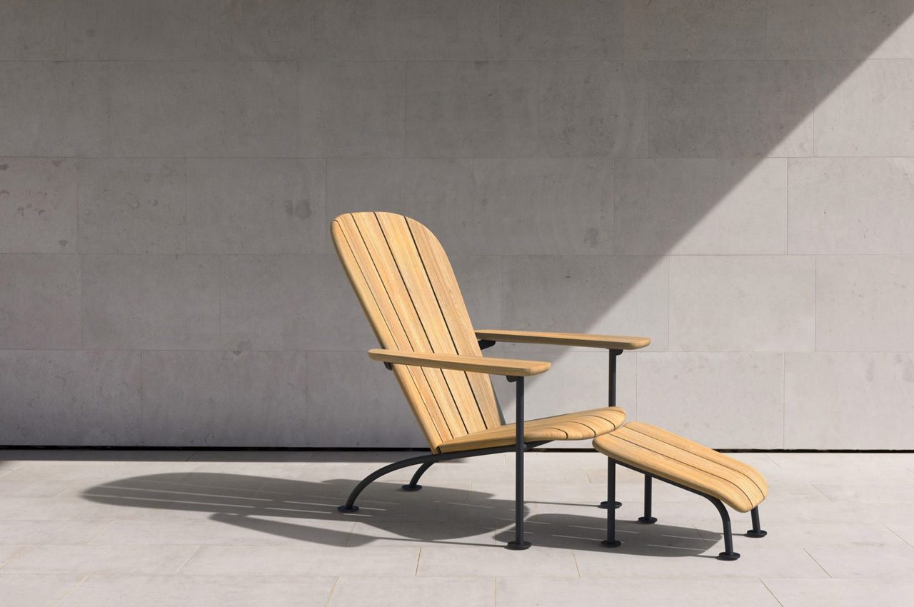 chair，Outdoor furniture，Böste，deck chair，