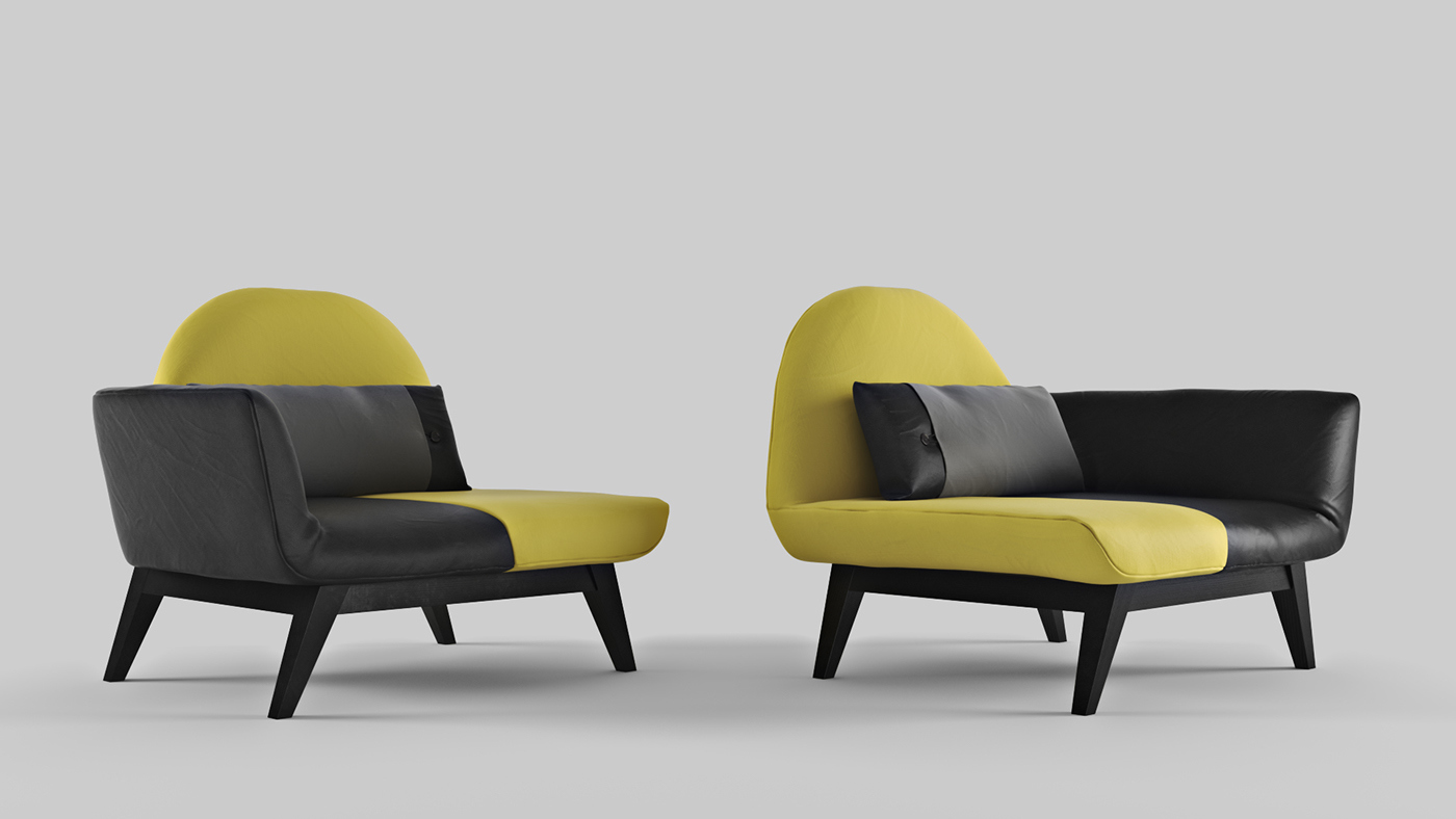 furniture，Home Furnishing，indoor，Sofa chair，modern，