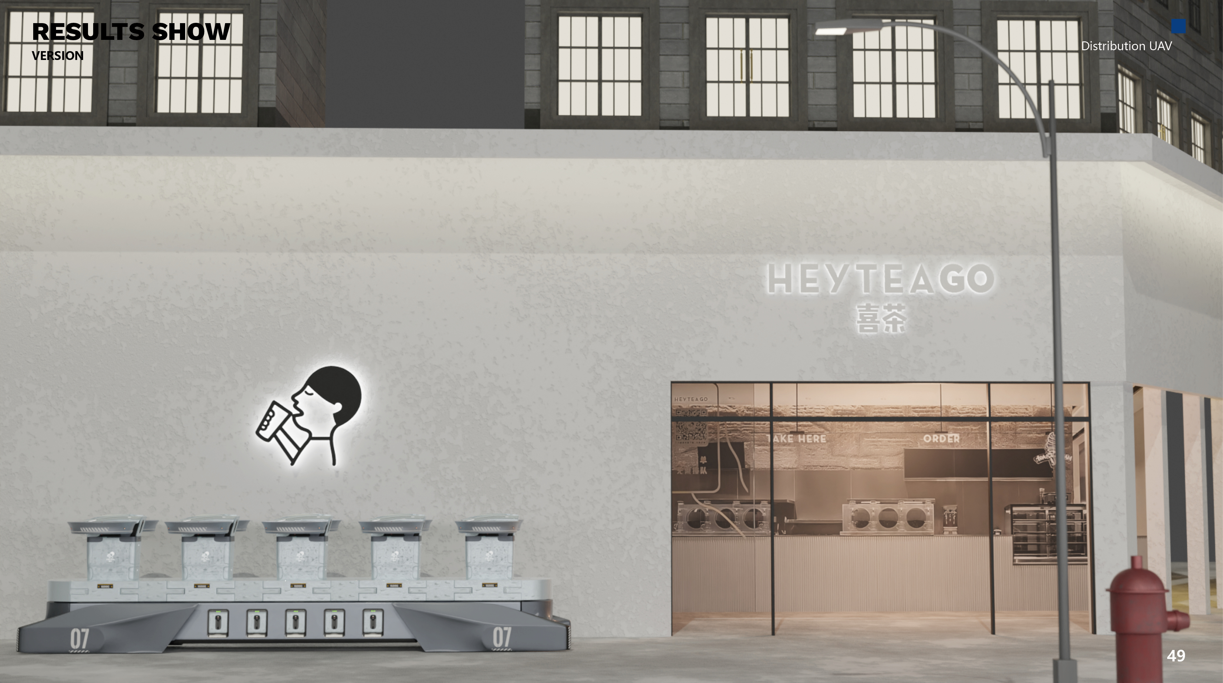 UAV，Unmanned distribution，drink，Double rotor，Automated distribution，