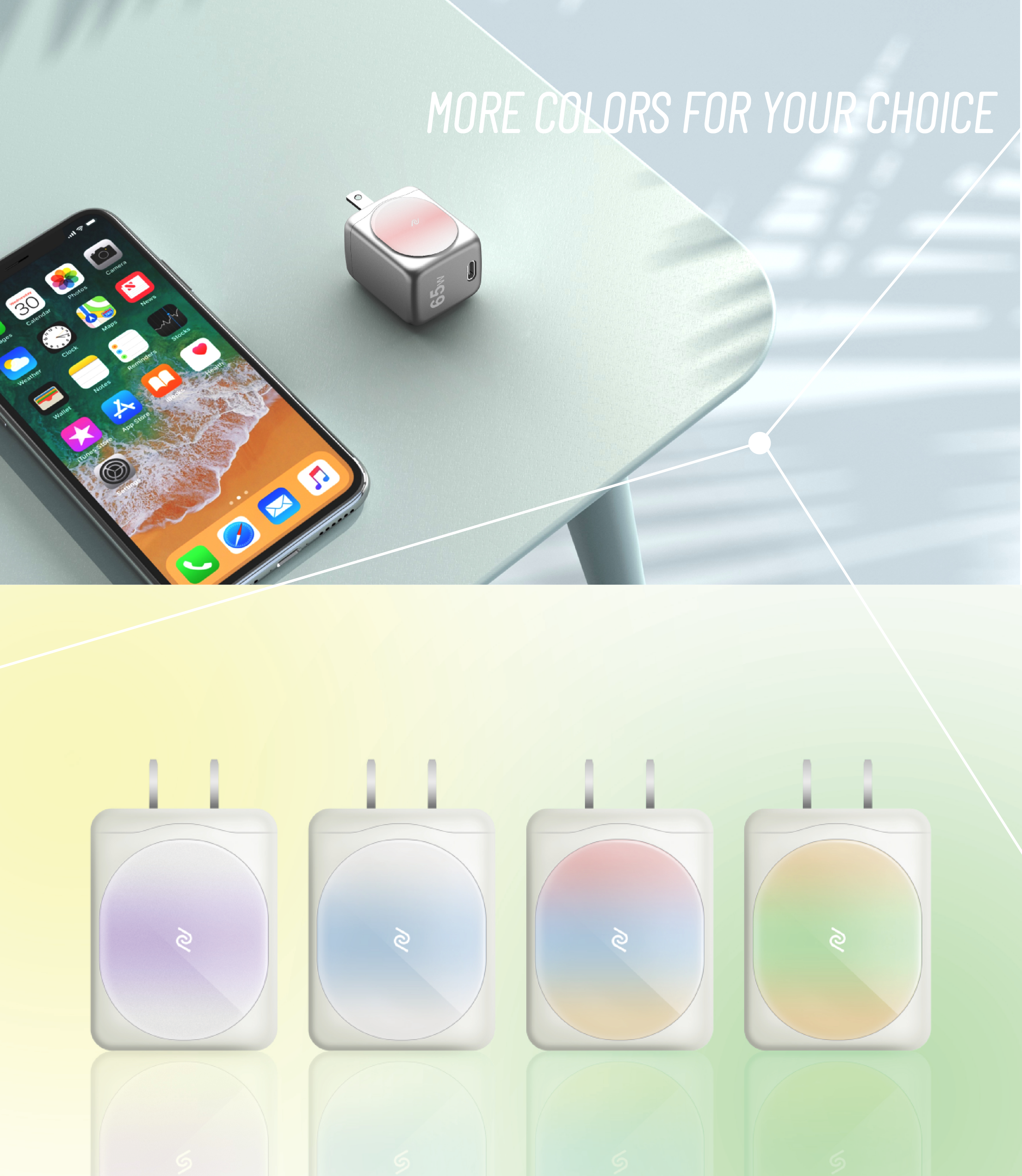 Charger，Fast charging，Electronic equipment，product design，Rococo，