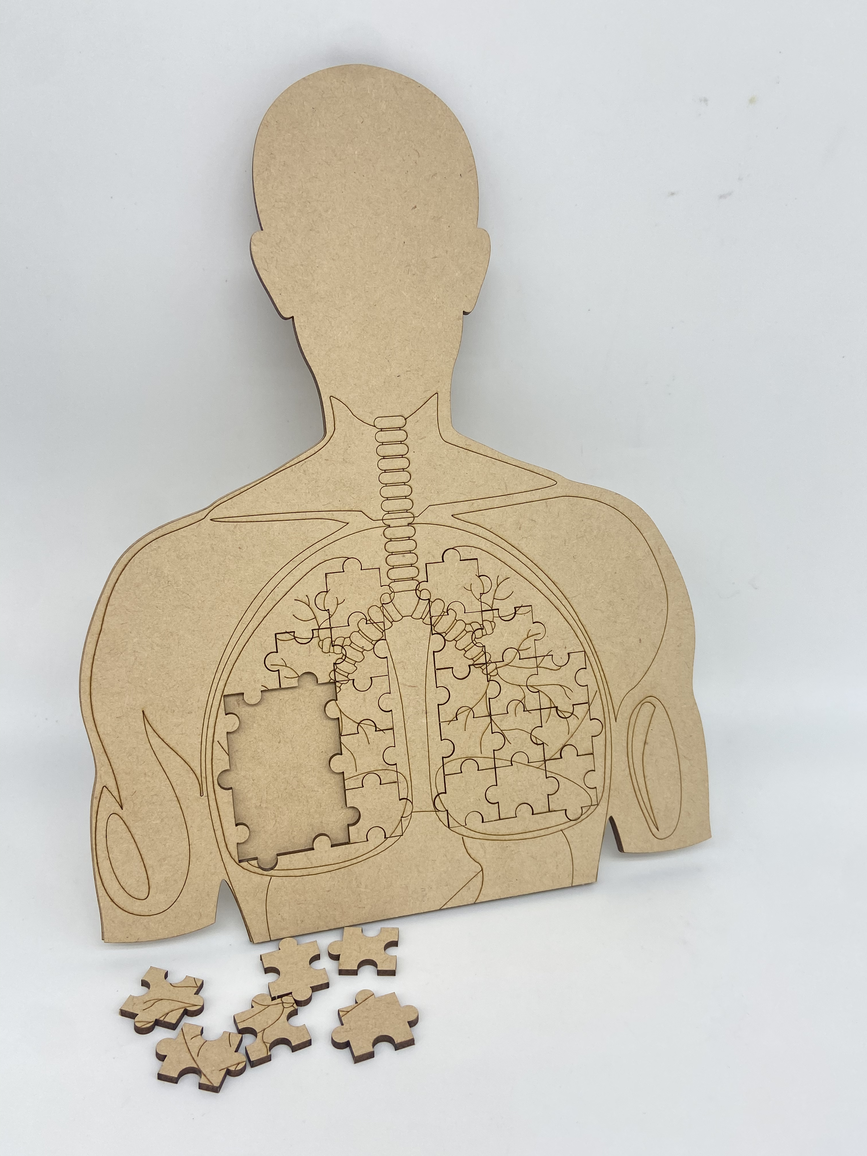 Teaching aids，Laser cutting board，