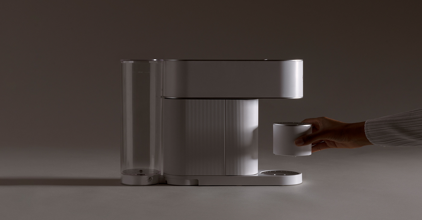 New coffee machine，product design，Appearance design，delicate，