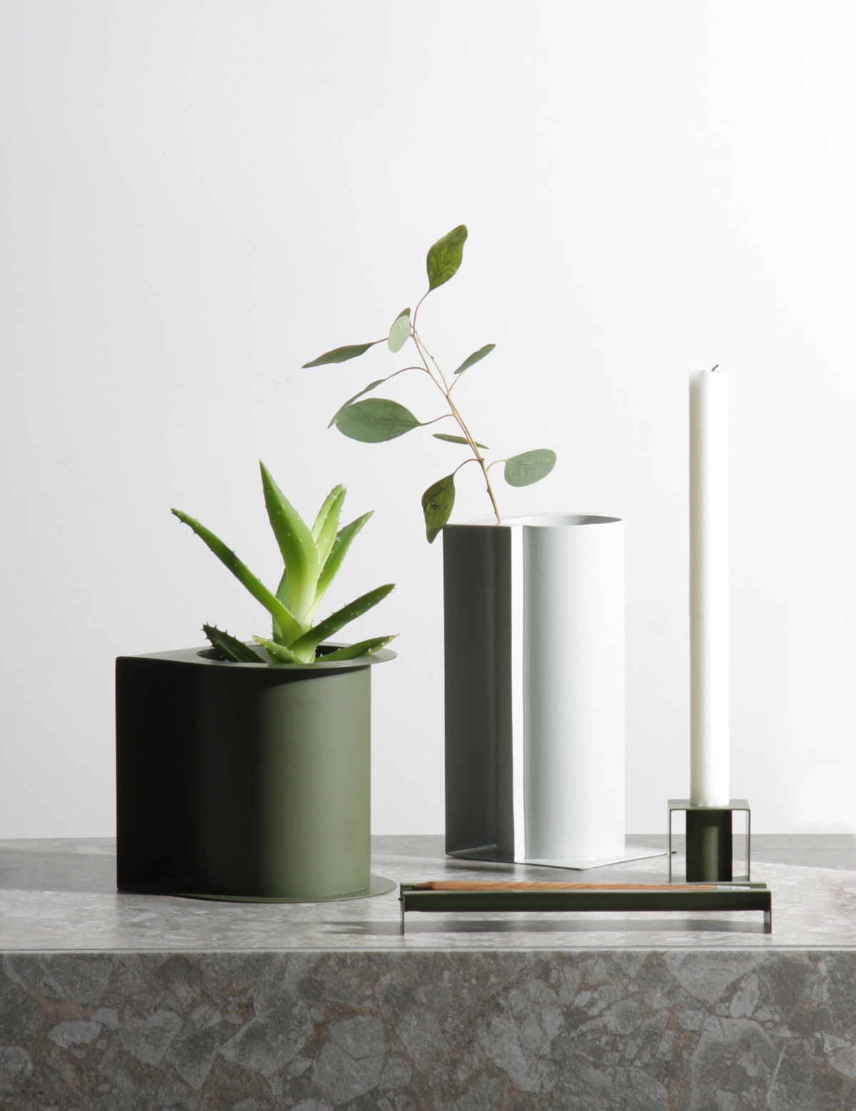 Desktop supplies，Receive，Flowerpot，product design，multi-function，