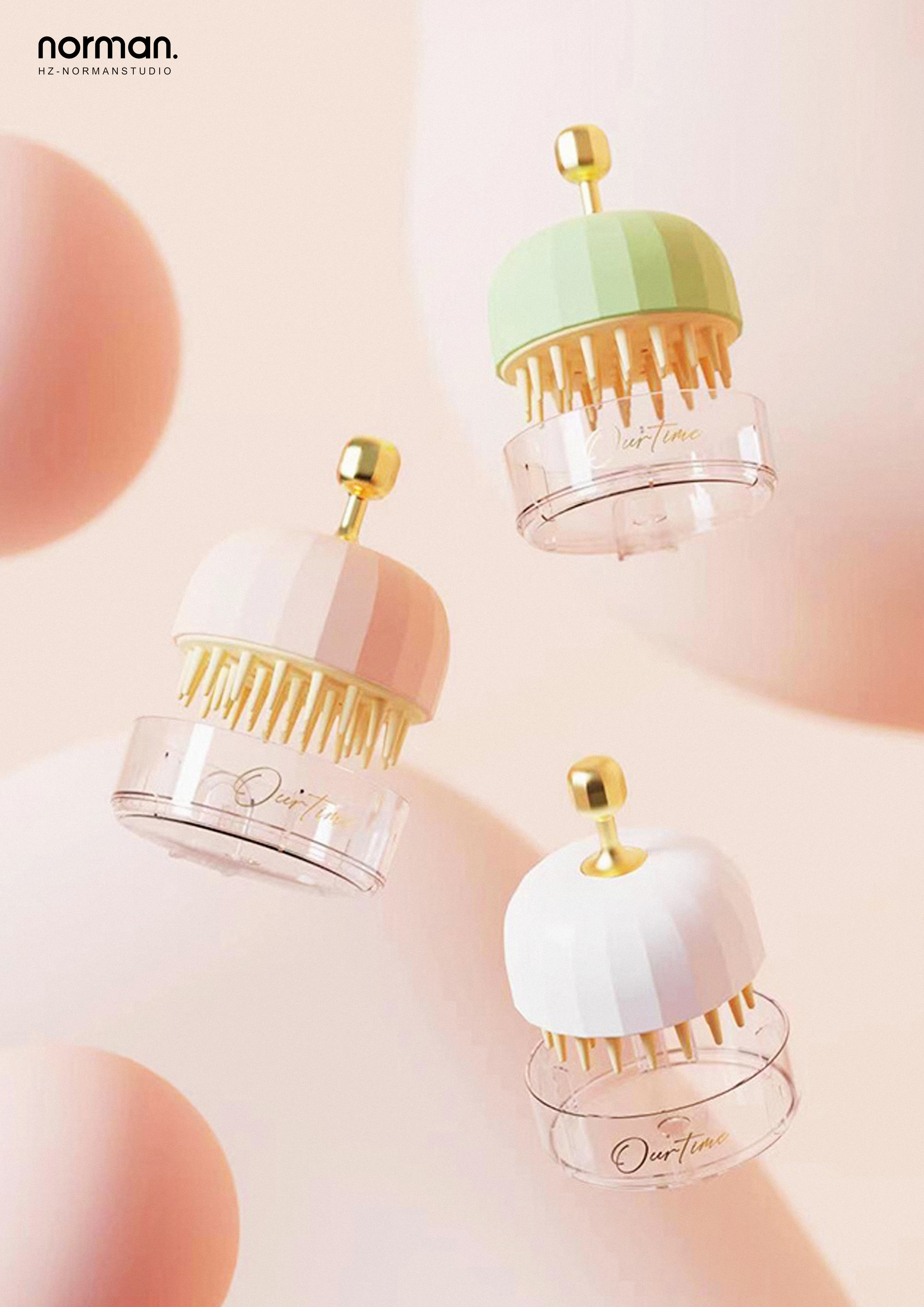 Shampoo brush，Cactus，