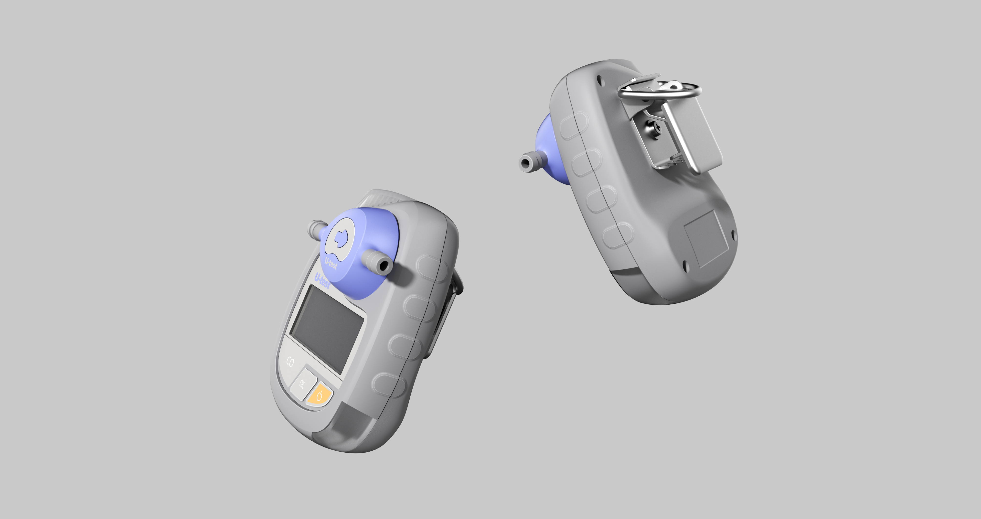 industrial design，Handheld device，Three prevention products，Gas detector，