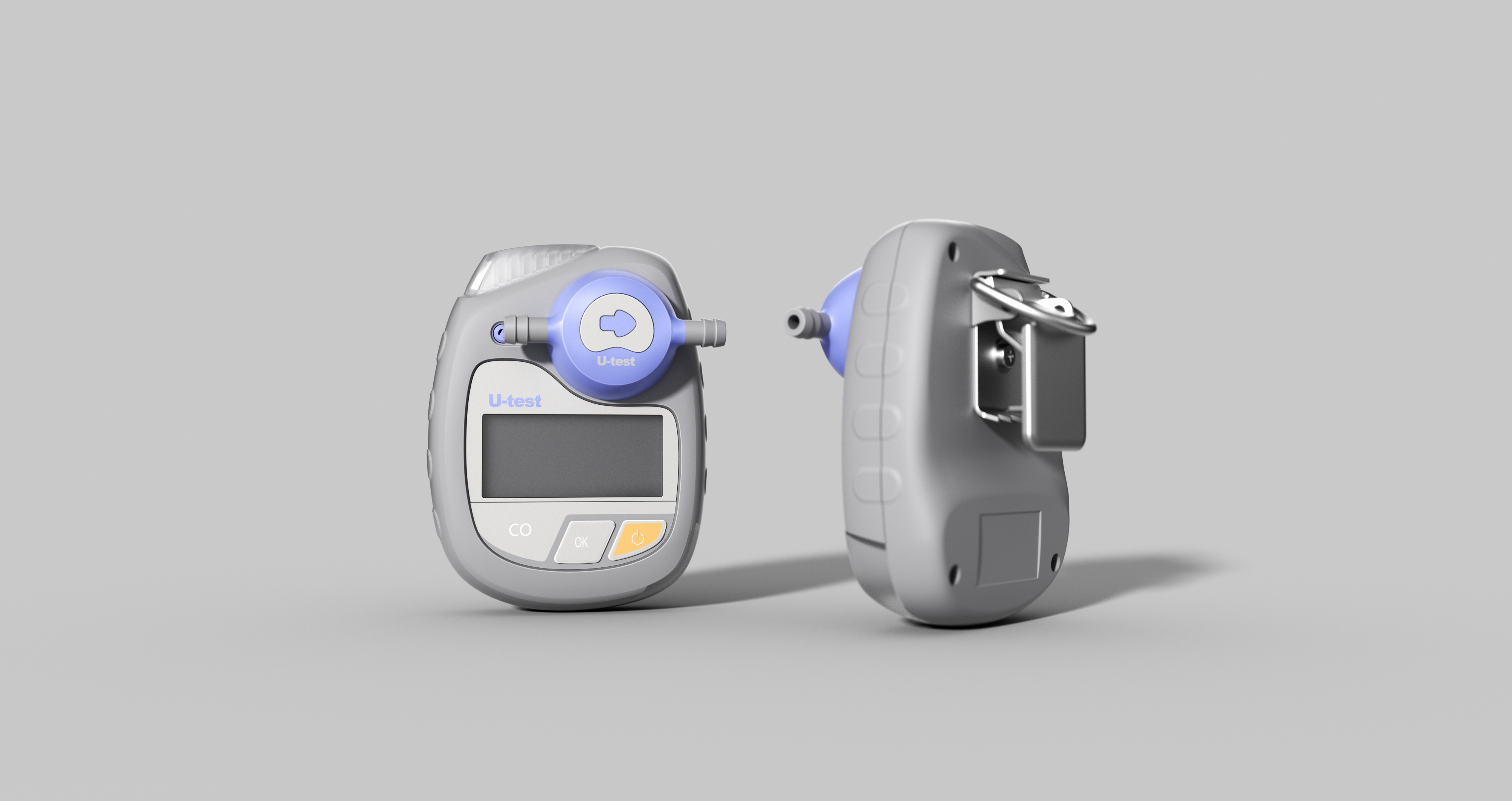 industrial design，Handheld device，Three prevention products，Gas detector，