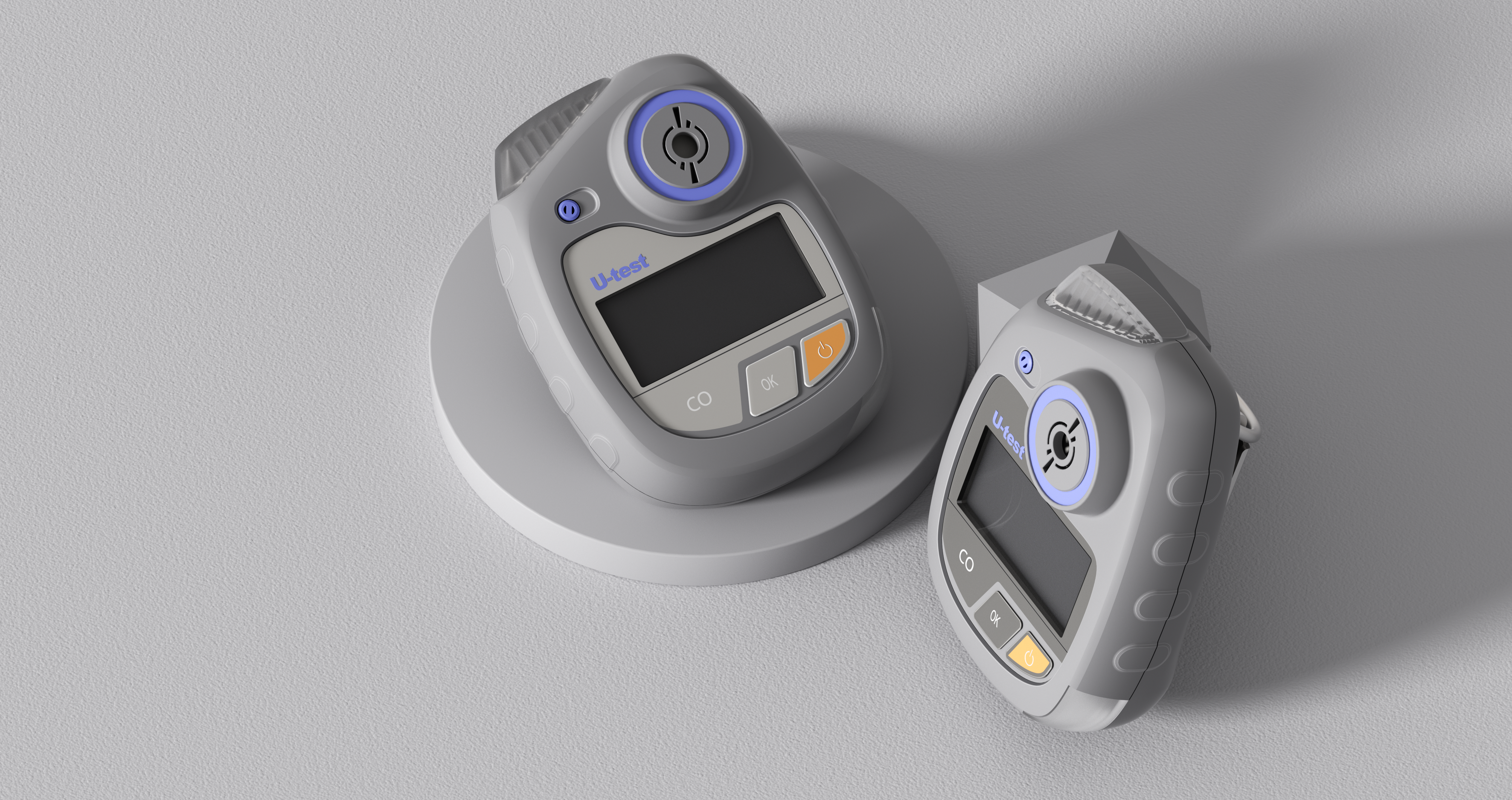 industrial design，Handheld device，Three prevention products，Gas detector，