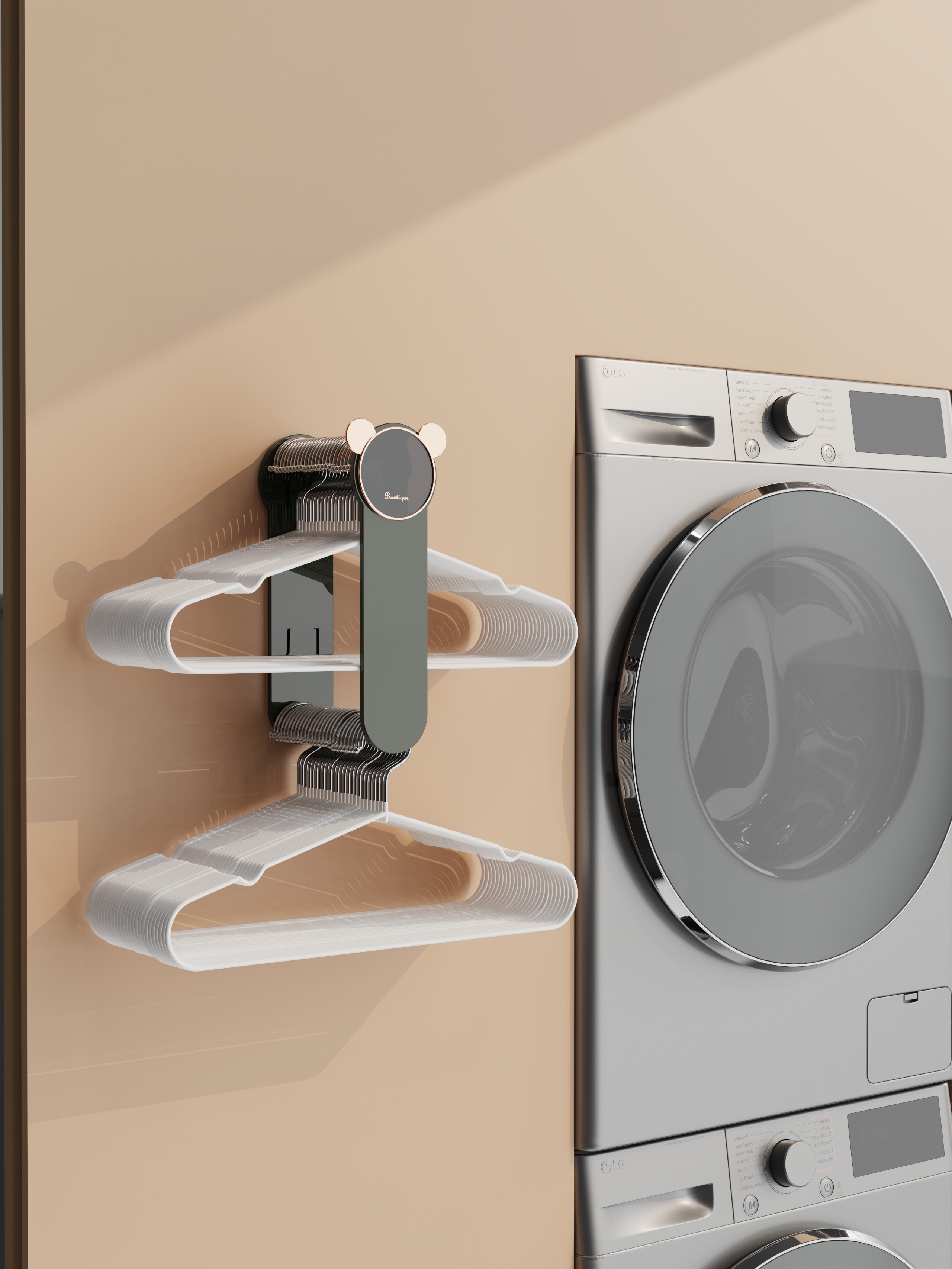 Innovative original hanger storage rack，