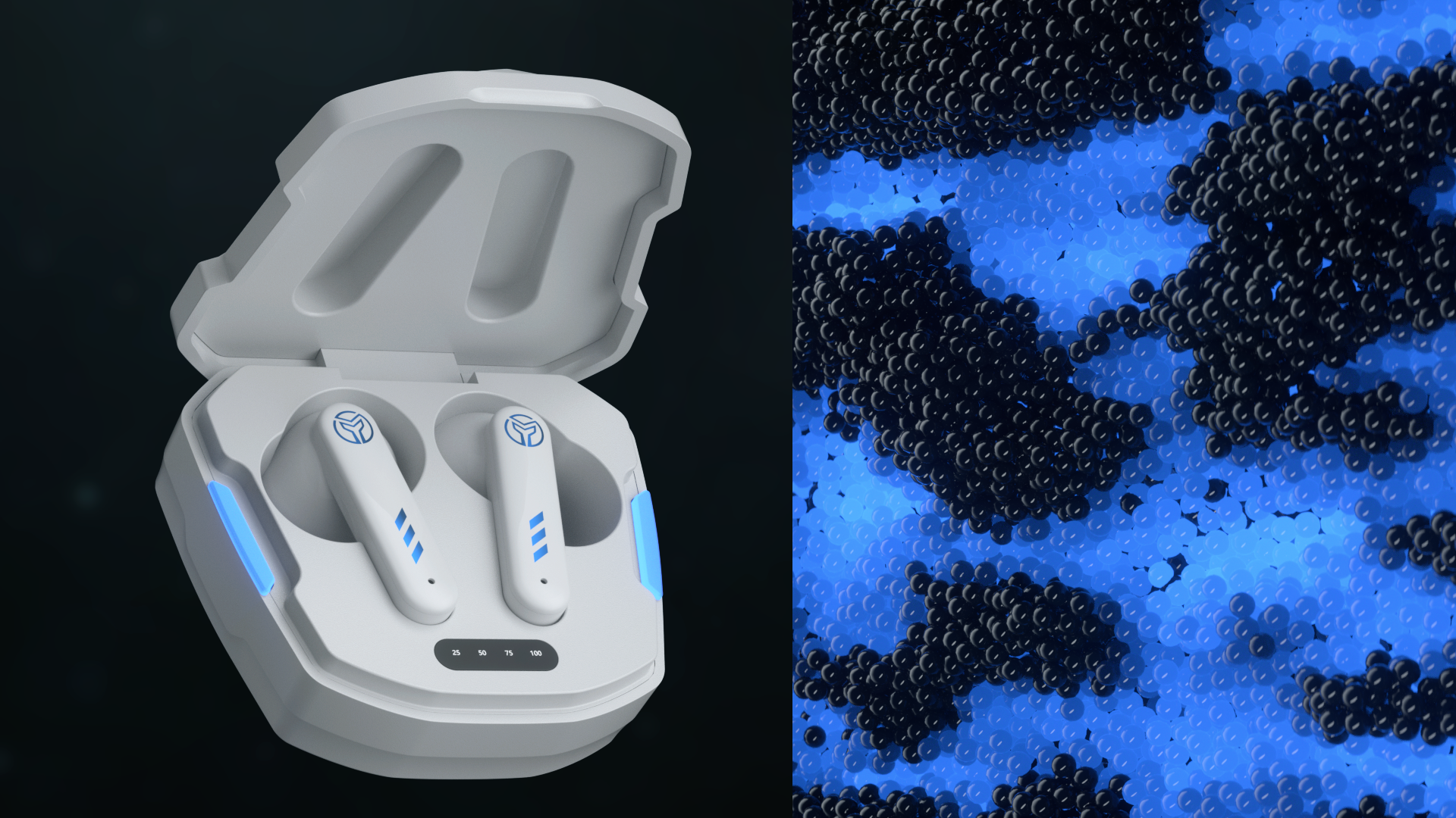 Bluetooth headset，CG video，dynamic design ，Product animation，