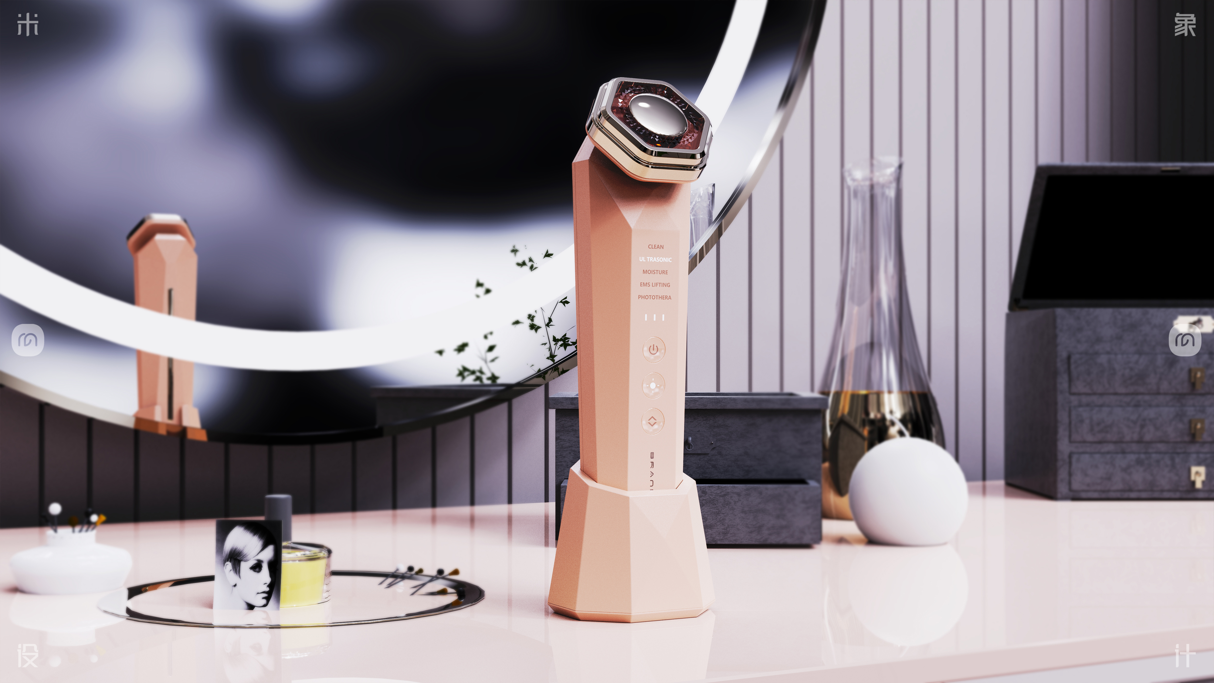 Radio frequency beauty instrument，cosmetic instrument，Inductor，Radio frequency instrument，Personal care products，