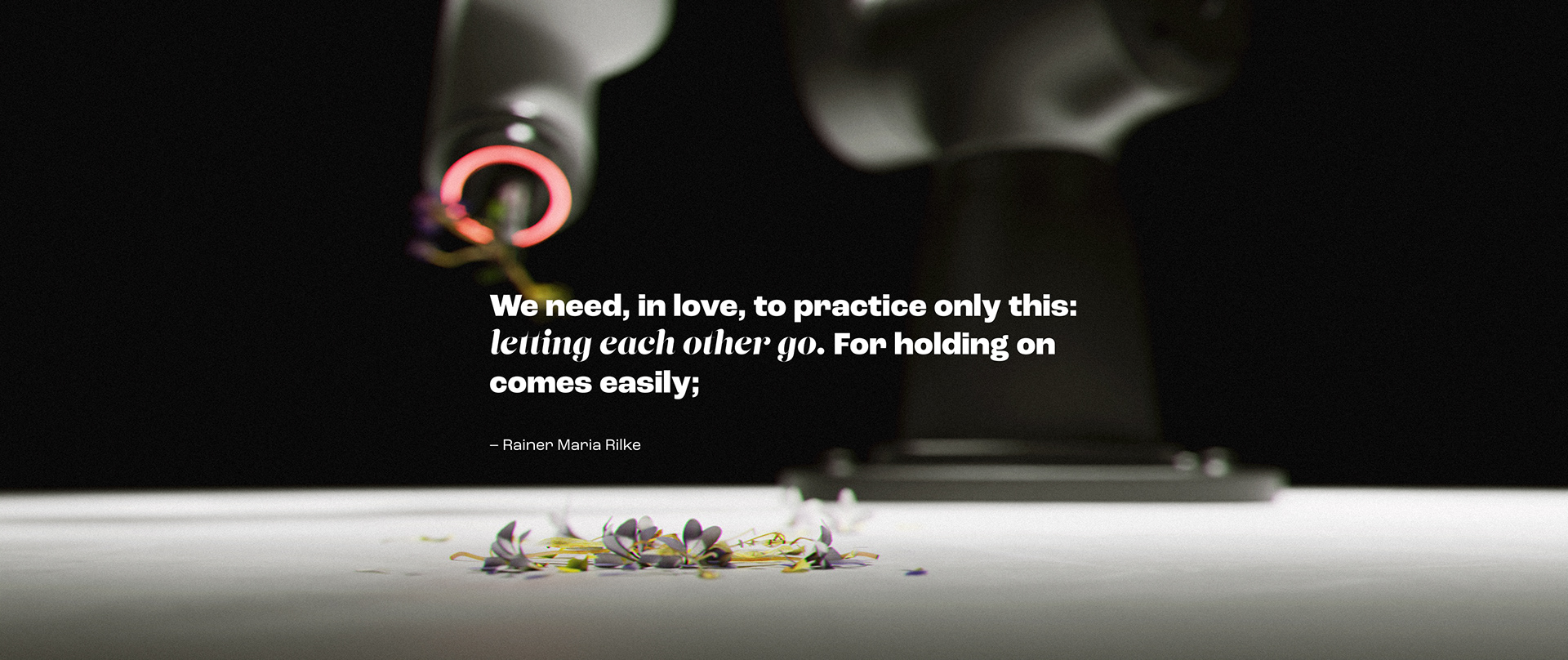 Artwork，stone，flowers and plants，manipulator，video，