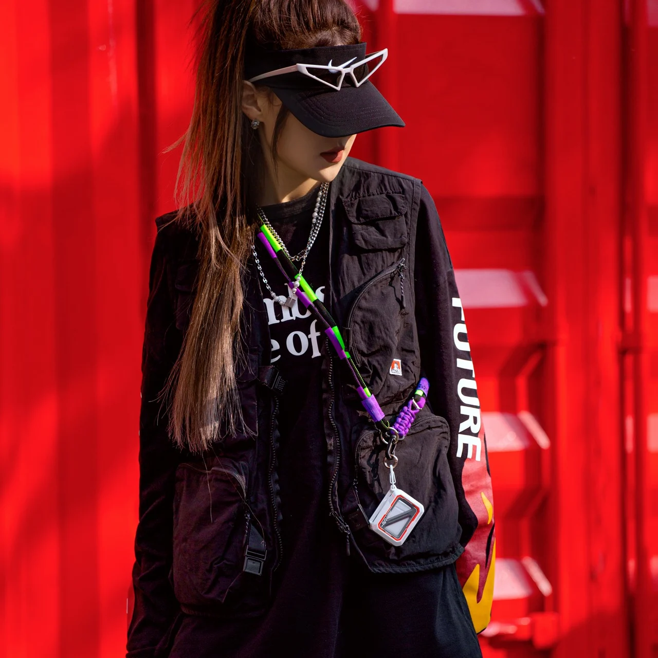 Airpods Pro，Cyberpunk，Earphone protective cover，Appearance design，delicate，