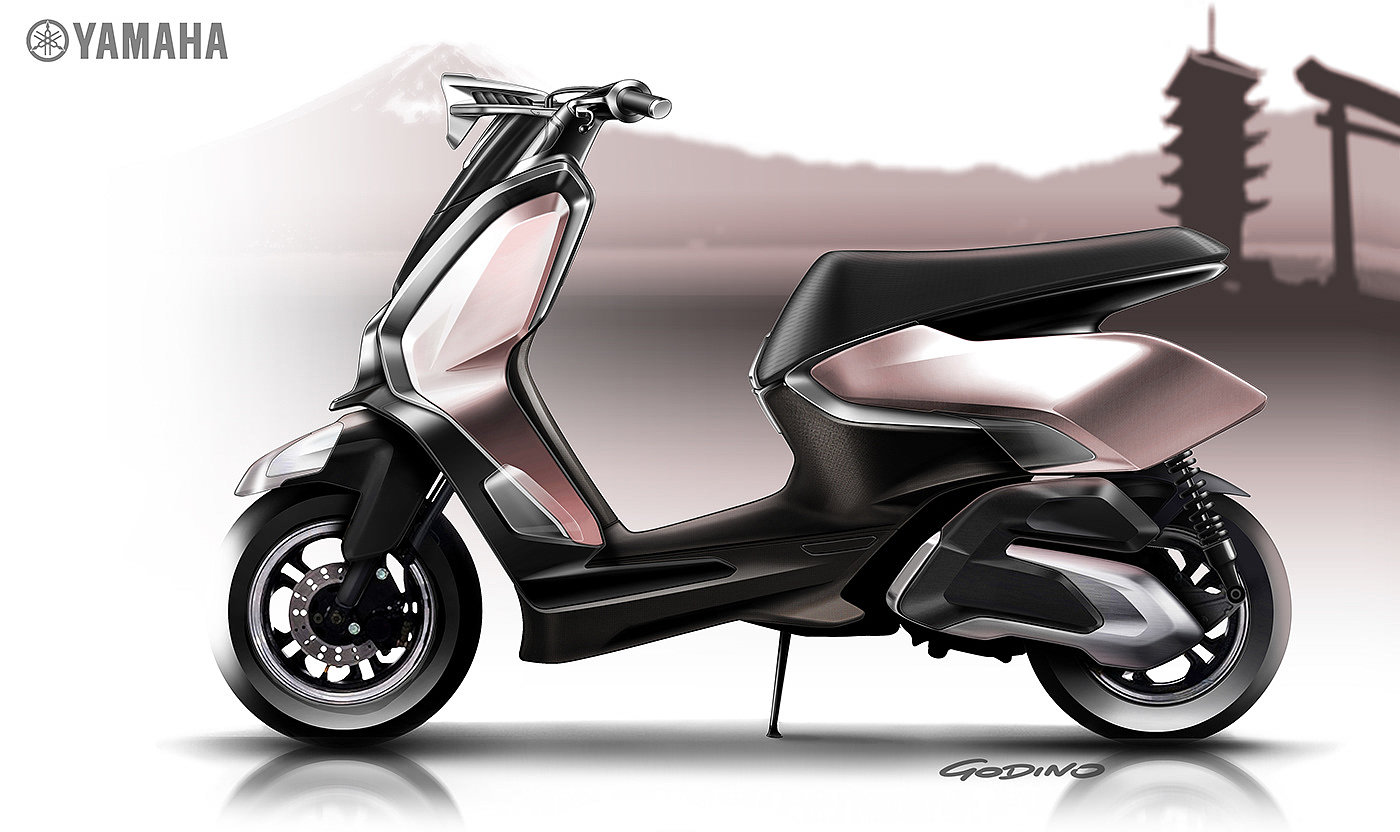 电动车，外观设计，产品设计，精致，电动摩托车，