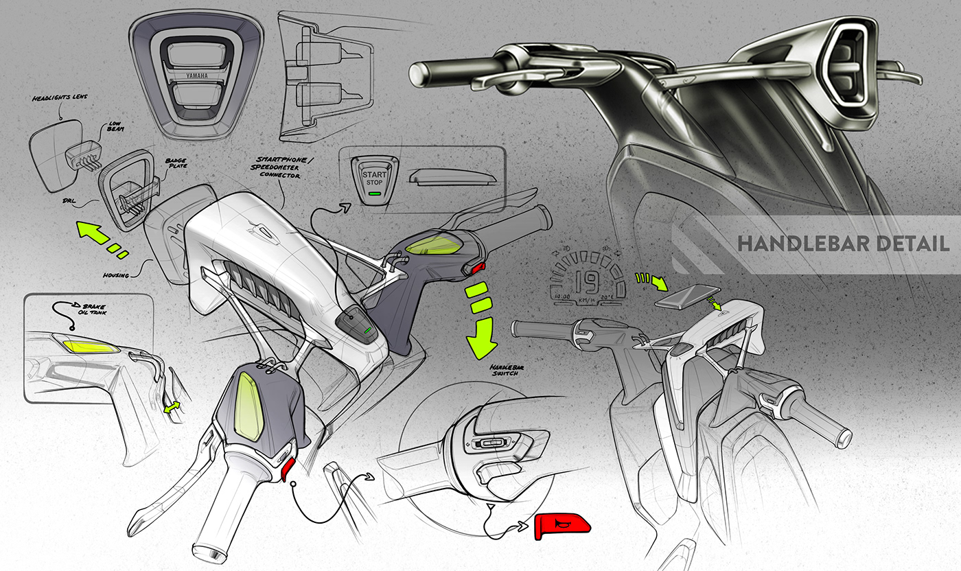 Electric vehicle，Appearance design，product design，delicate，Electric motorcycle，