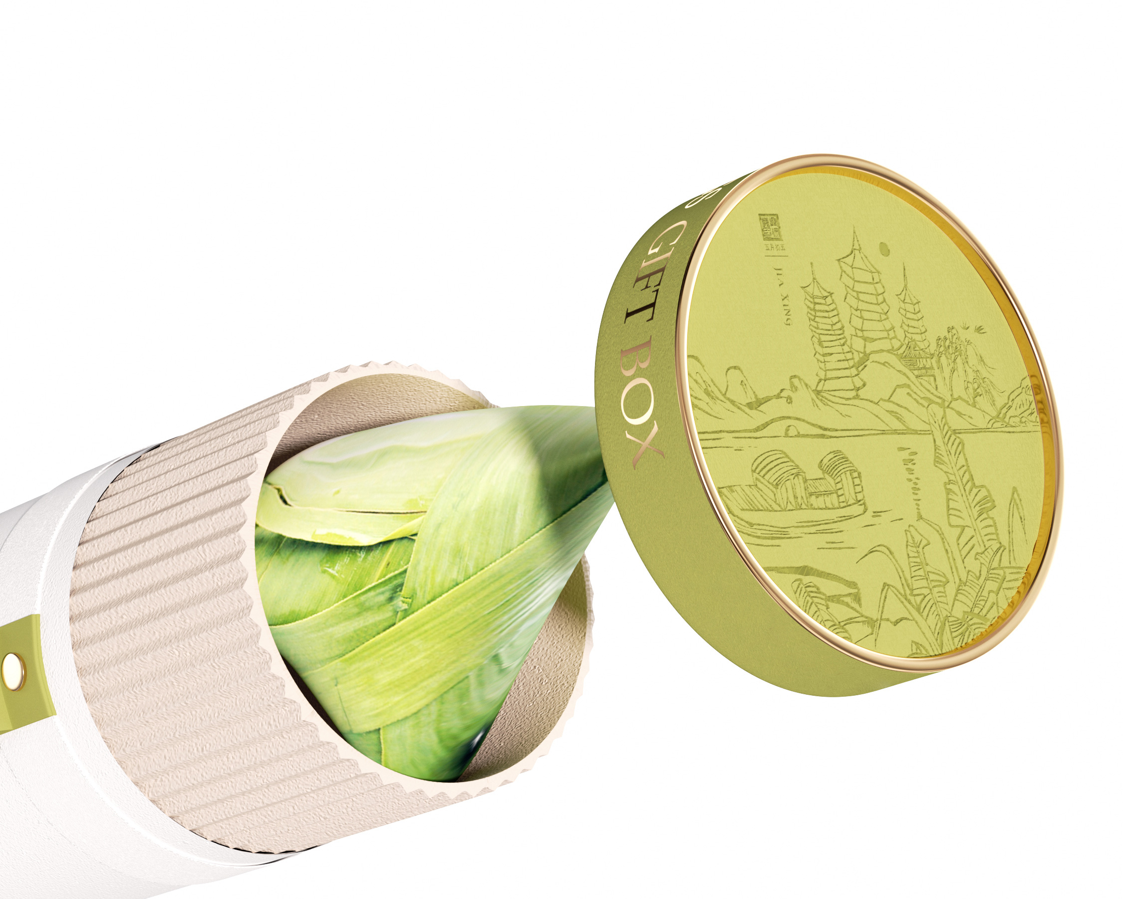 packing design，Creations differ，original，Product modeling design，Dragon Boat Festival gift box，Gift box design，Food packaging，Gift box，