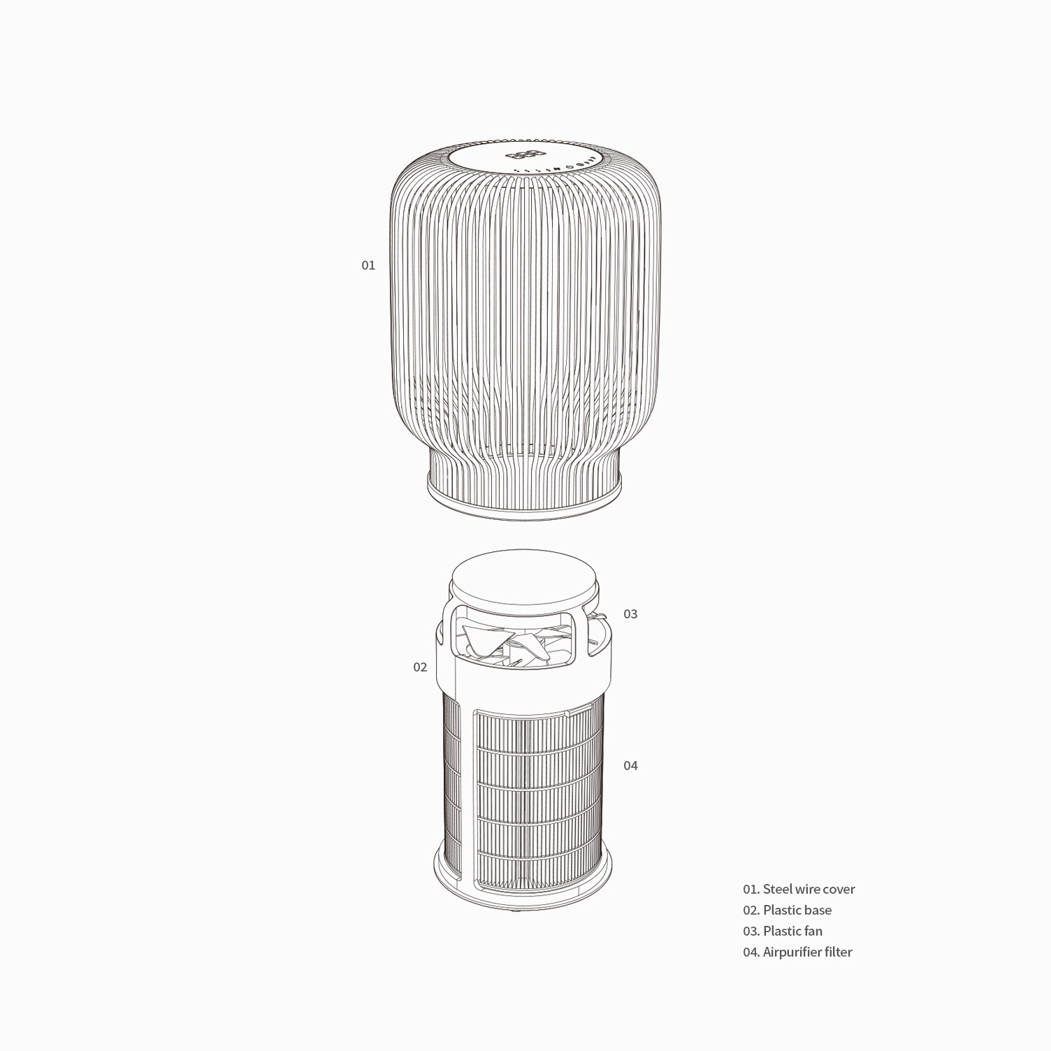 air cleaner，Appearance design，delicate，product design，