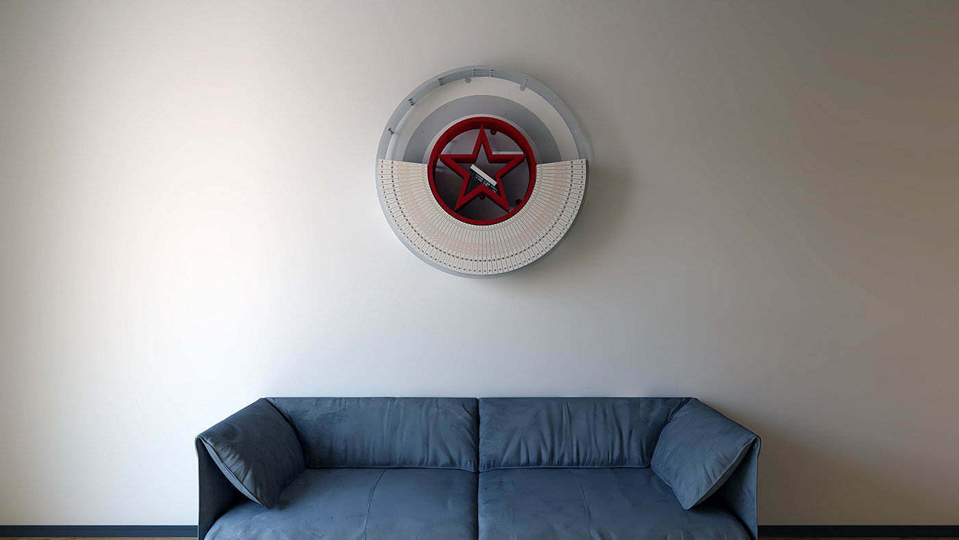 Artwork，bookshelf，Appearance design，product design，Captain America，