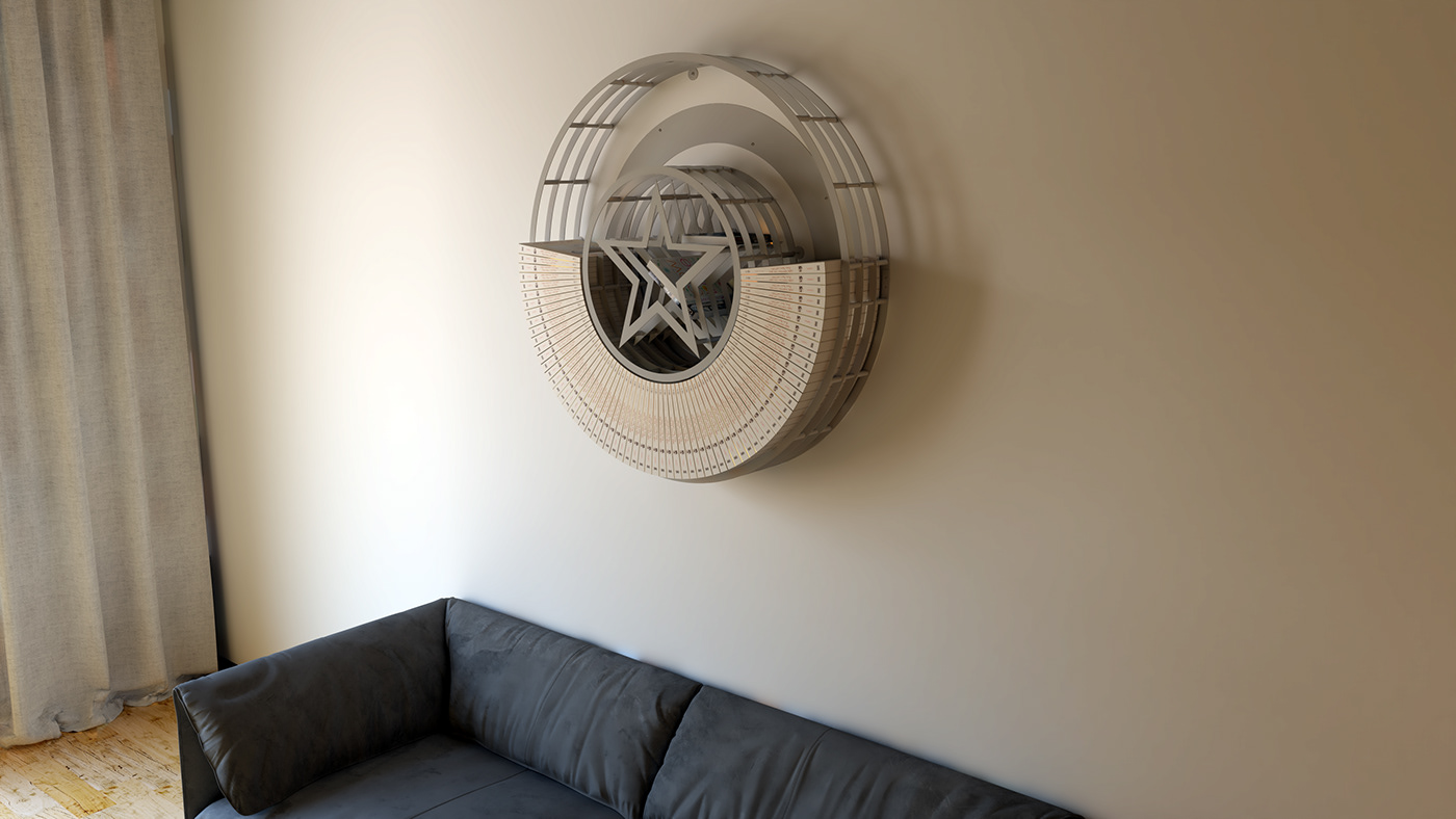 Artwork，bookshelf，Appearance design，product design，Captain America，