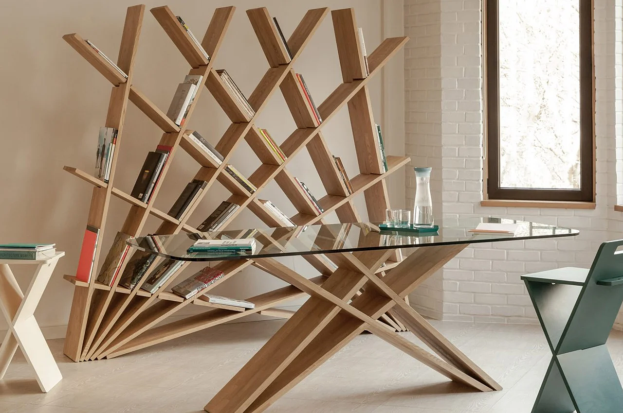 bookshelf，geometry，Appearance design，delicate，product design，