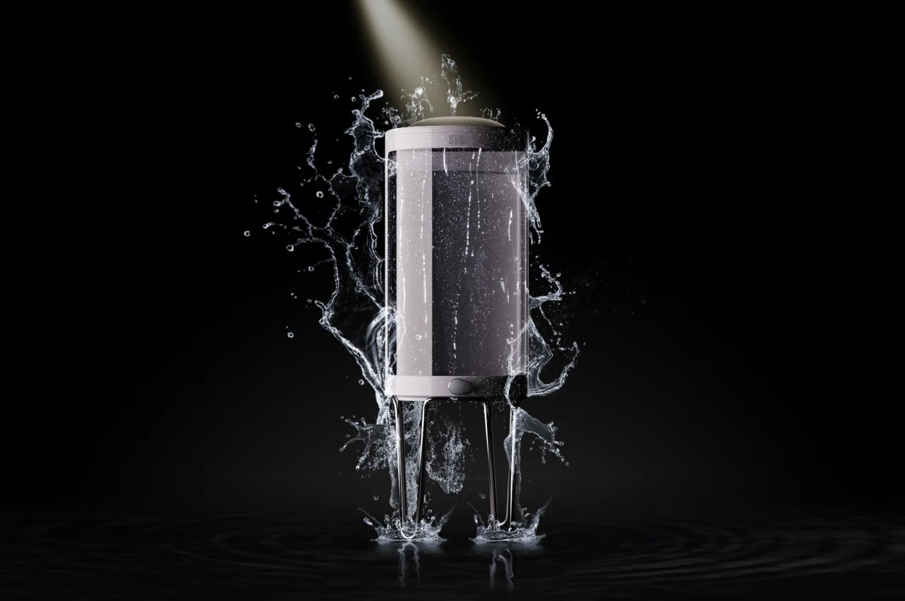 solar energy，Water purifier，Appearance design，product design，environment protection，