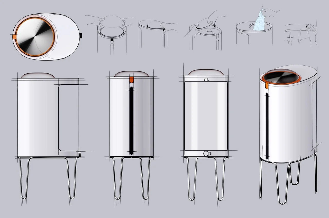 solar energy，Water purifier，Appearance design，product design，environment protection，