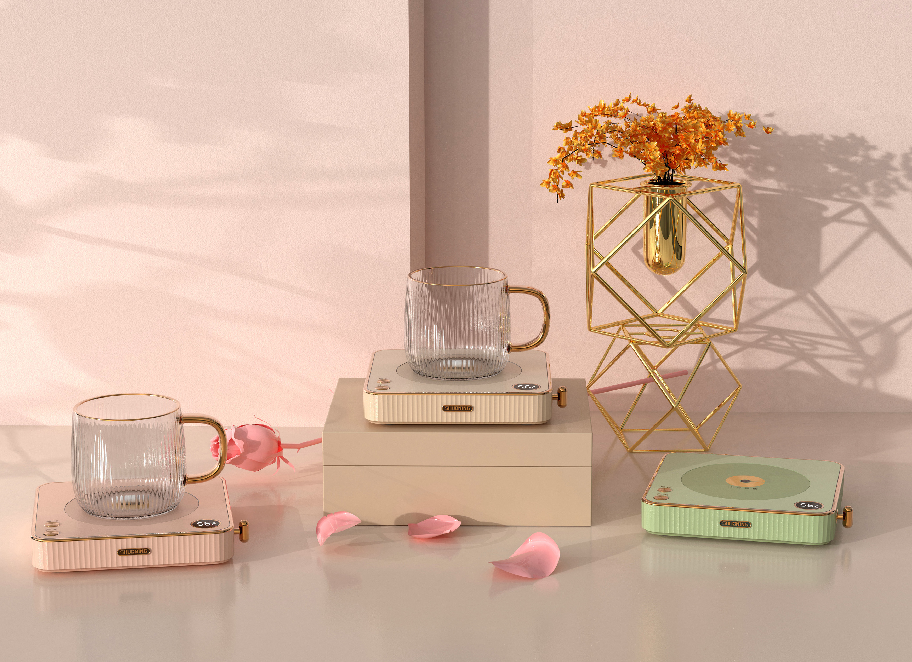 Constant coasters, warm coasters，