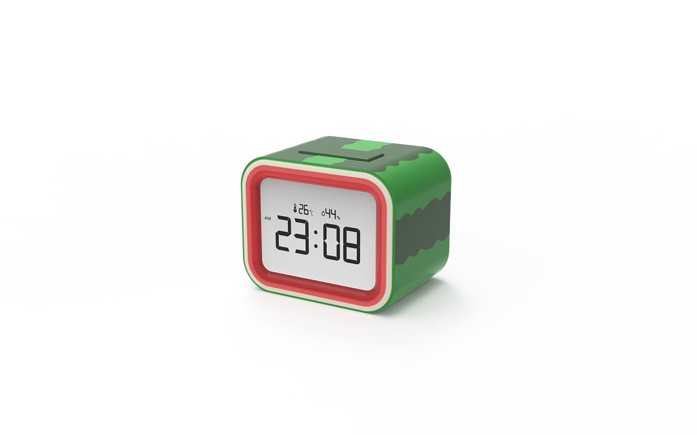 Fruits，alarm clock，
