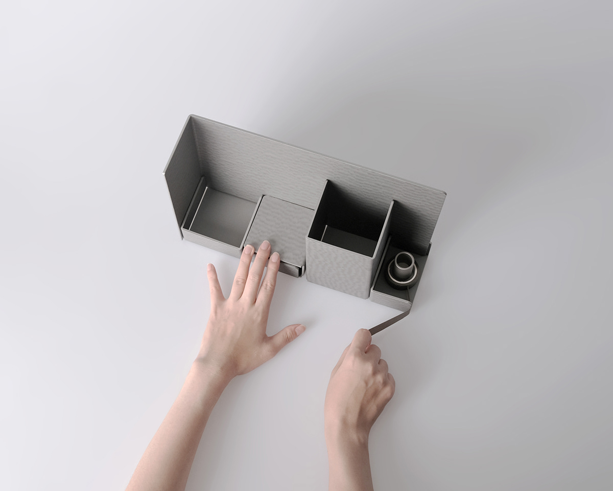 Office Supplies，Storage supplies，Damascus organizer，storage box，