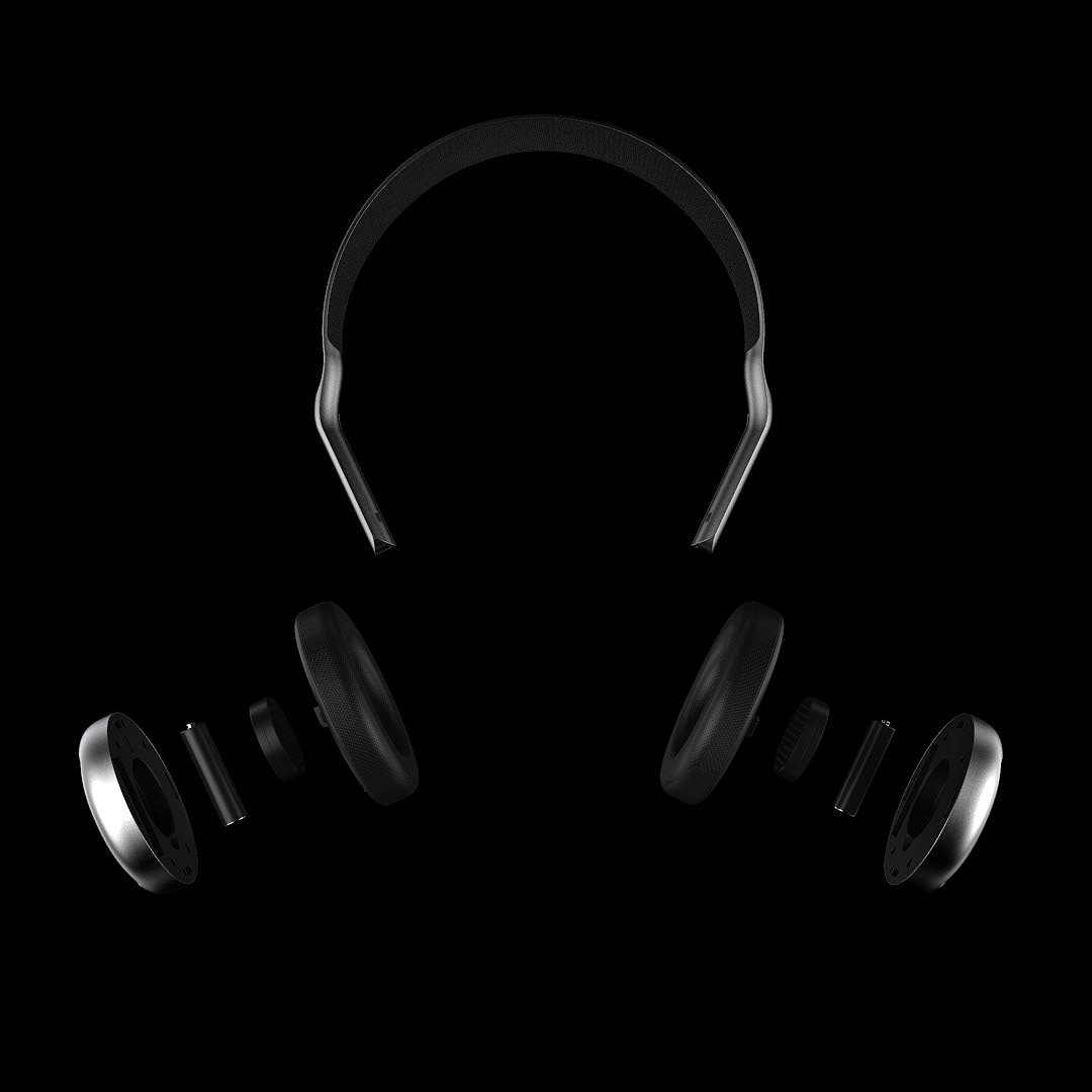 headset，Digital，electronic product，Modular headphones，