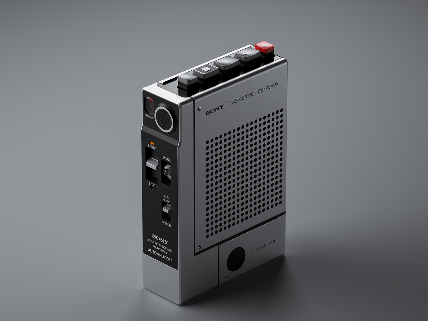 Sony，Sony TC-55，electronic product，Product rendering，