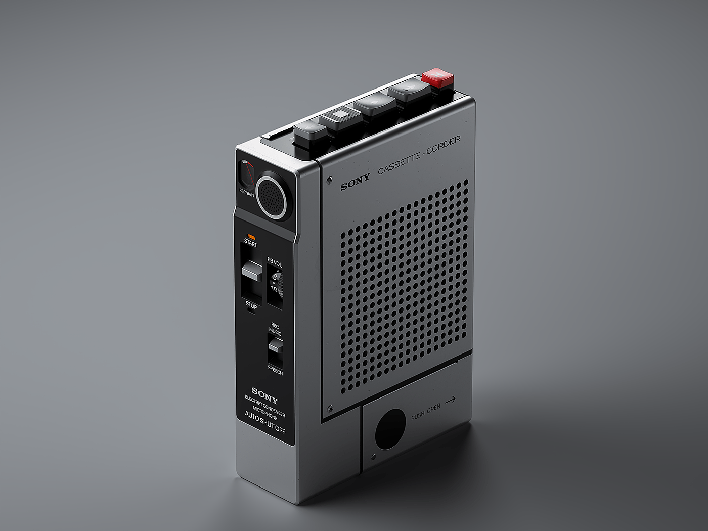Sony，Sony TC-55，electronic product，Product rendering，