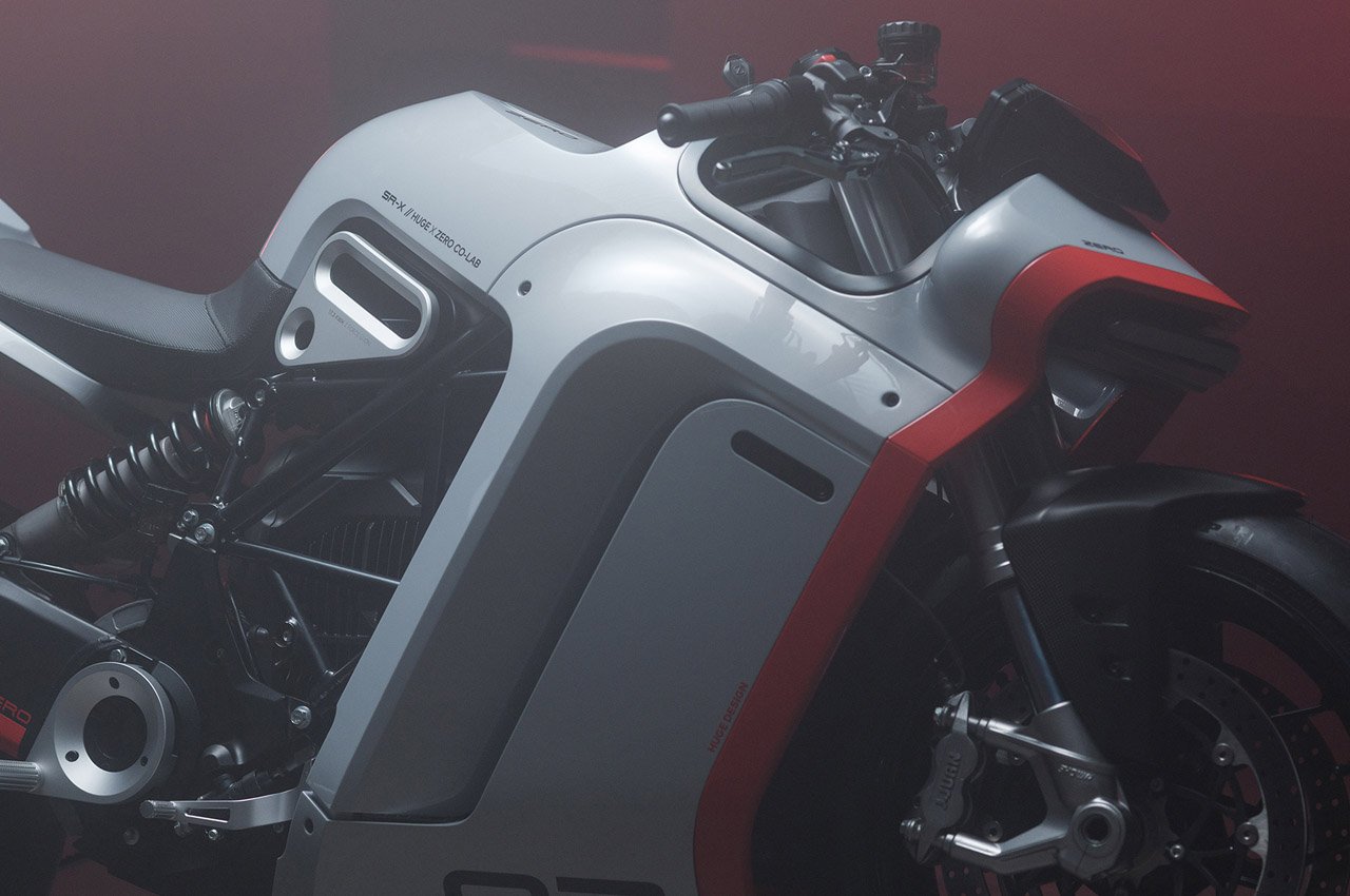 conceptual design，motorcycle，Electric，Sense of future，