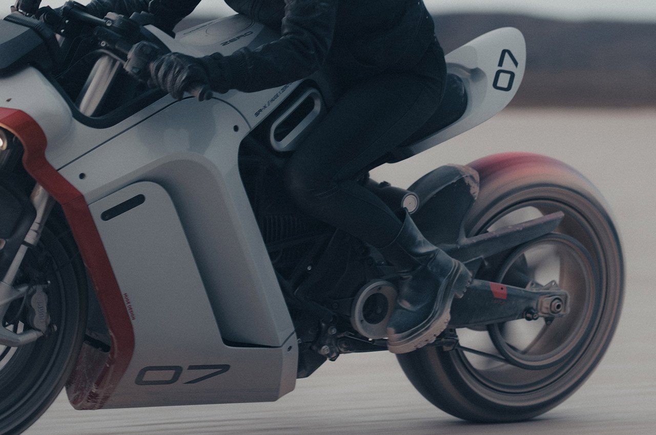 conceptual design，motorcycle，Electric，Sense of future，