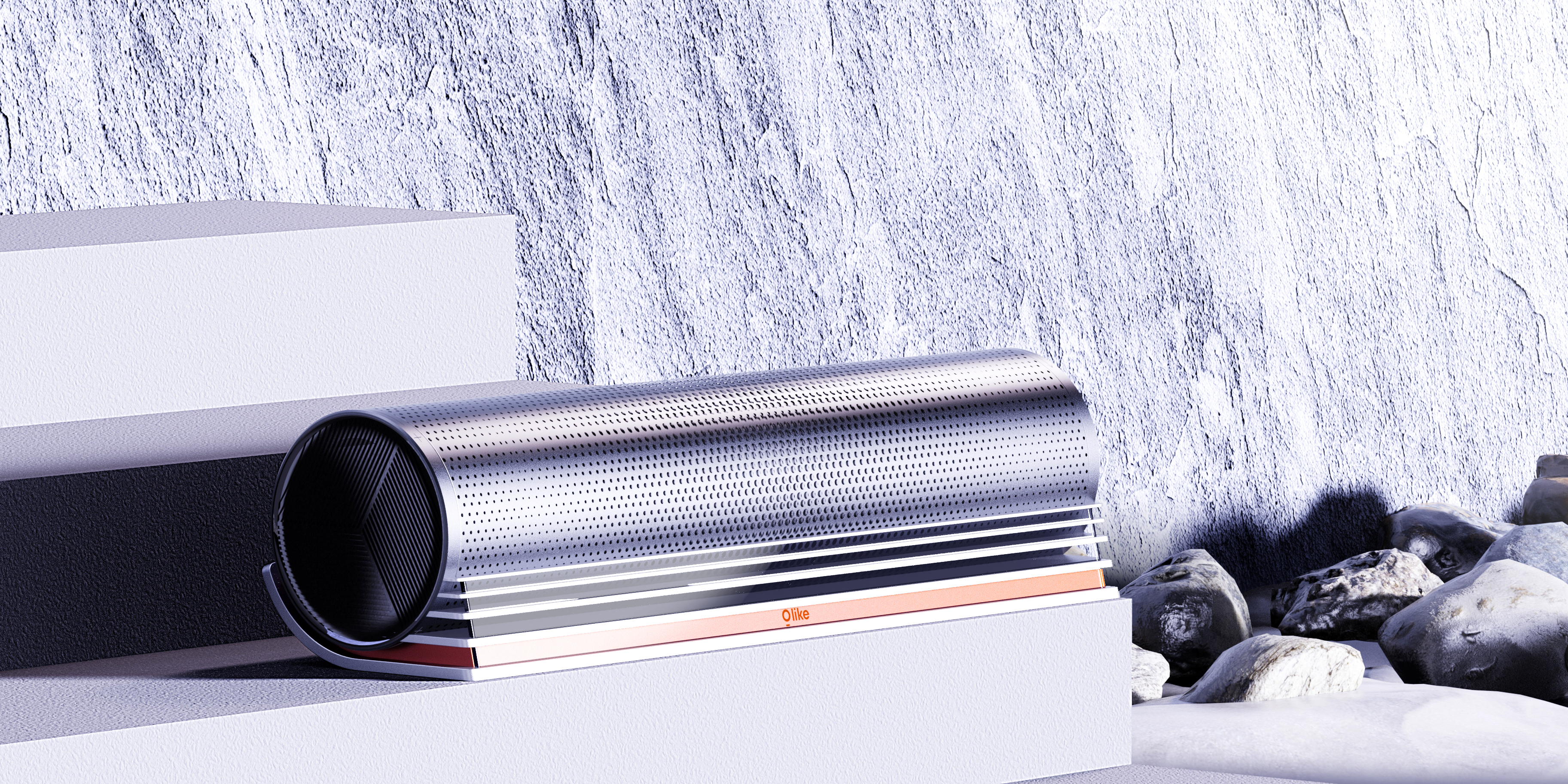 soundbar, architectural aesthetics，