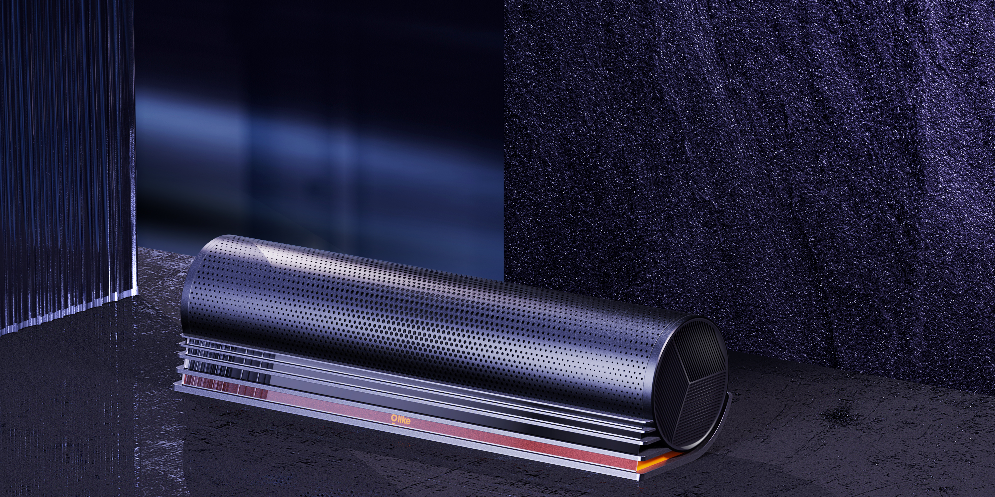 soundbar, architectural aesthetics，