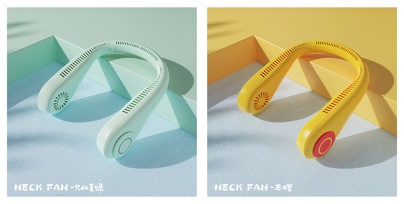 Fan，summer，Portable，halter ，