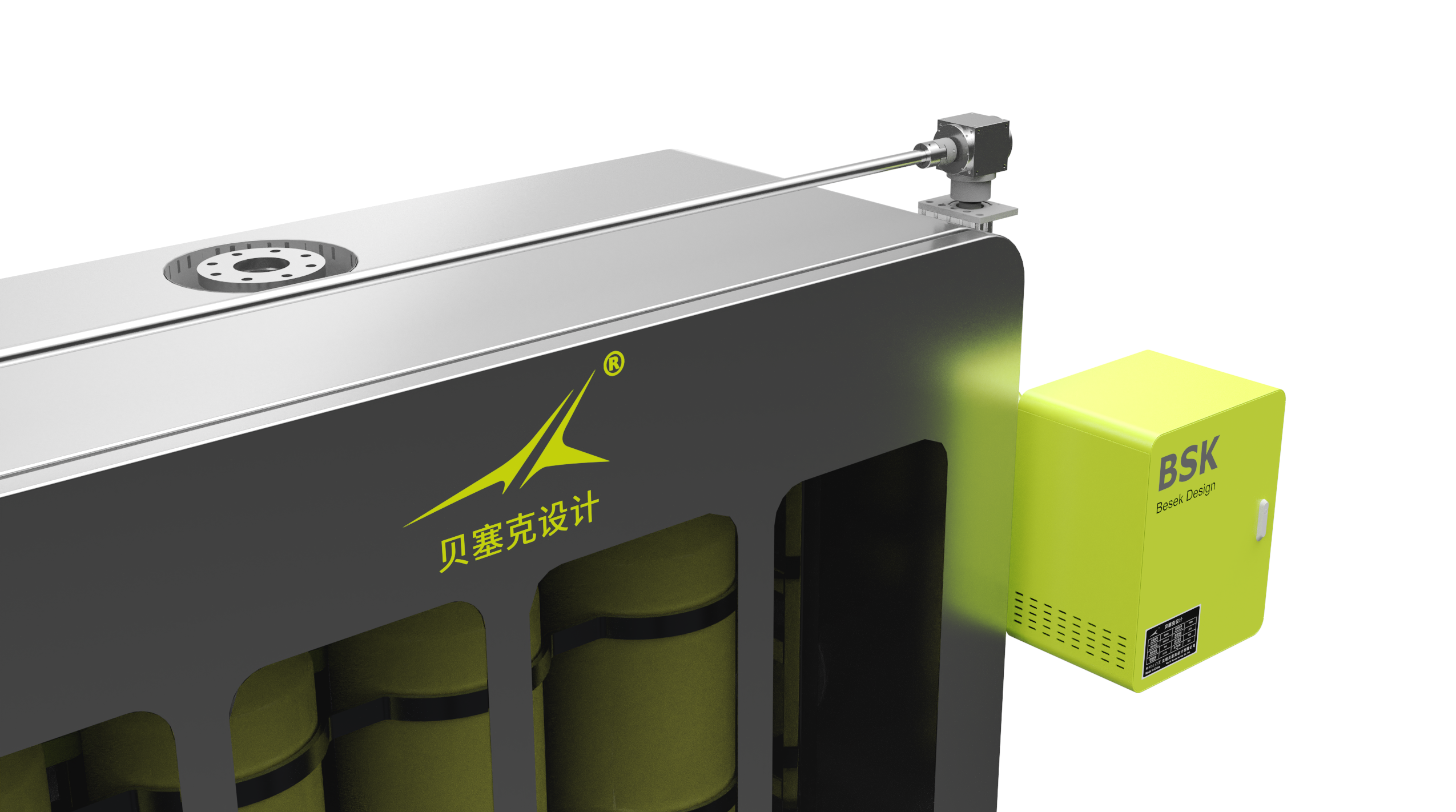 mechanical equipment，Tools and equipment，Sheet metal equipment，Environmental protection equipment，Cabinet design，Besek design，Cleaning equipment，Equipment appearance design，