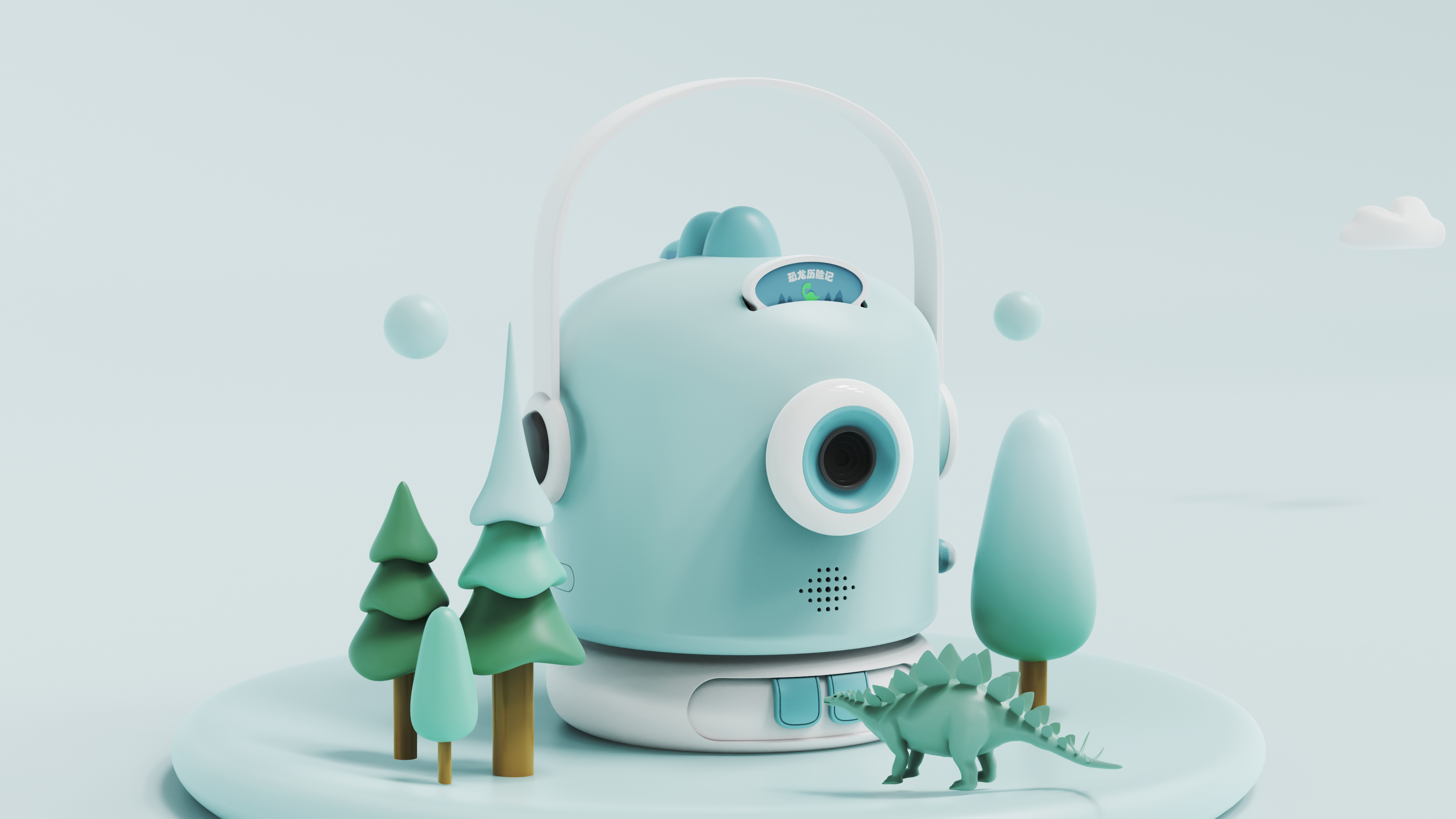 product design，industrial design，children，Projection，Story machine，Loong，Help sleep，lovely，