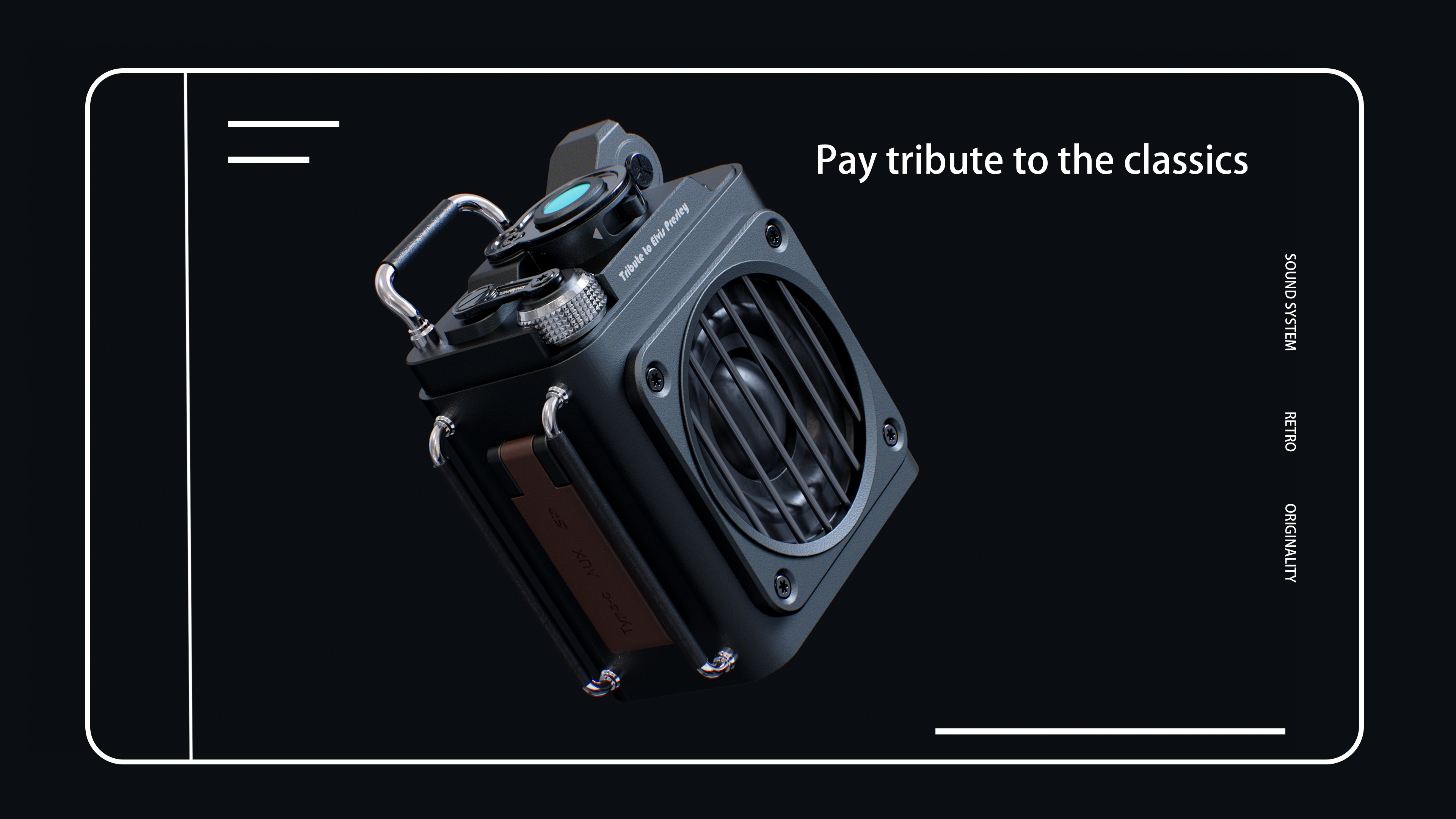 loudspeaker box，Consumer electronics，3c，classic，